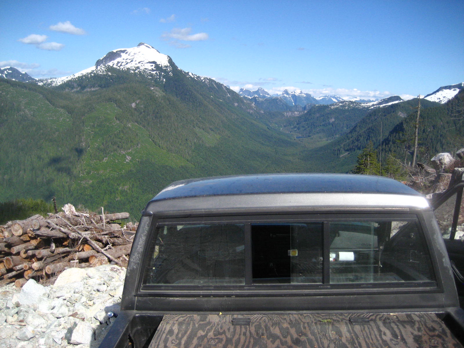 Breathtaking View of Murphy Lake and Freda Mountain