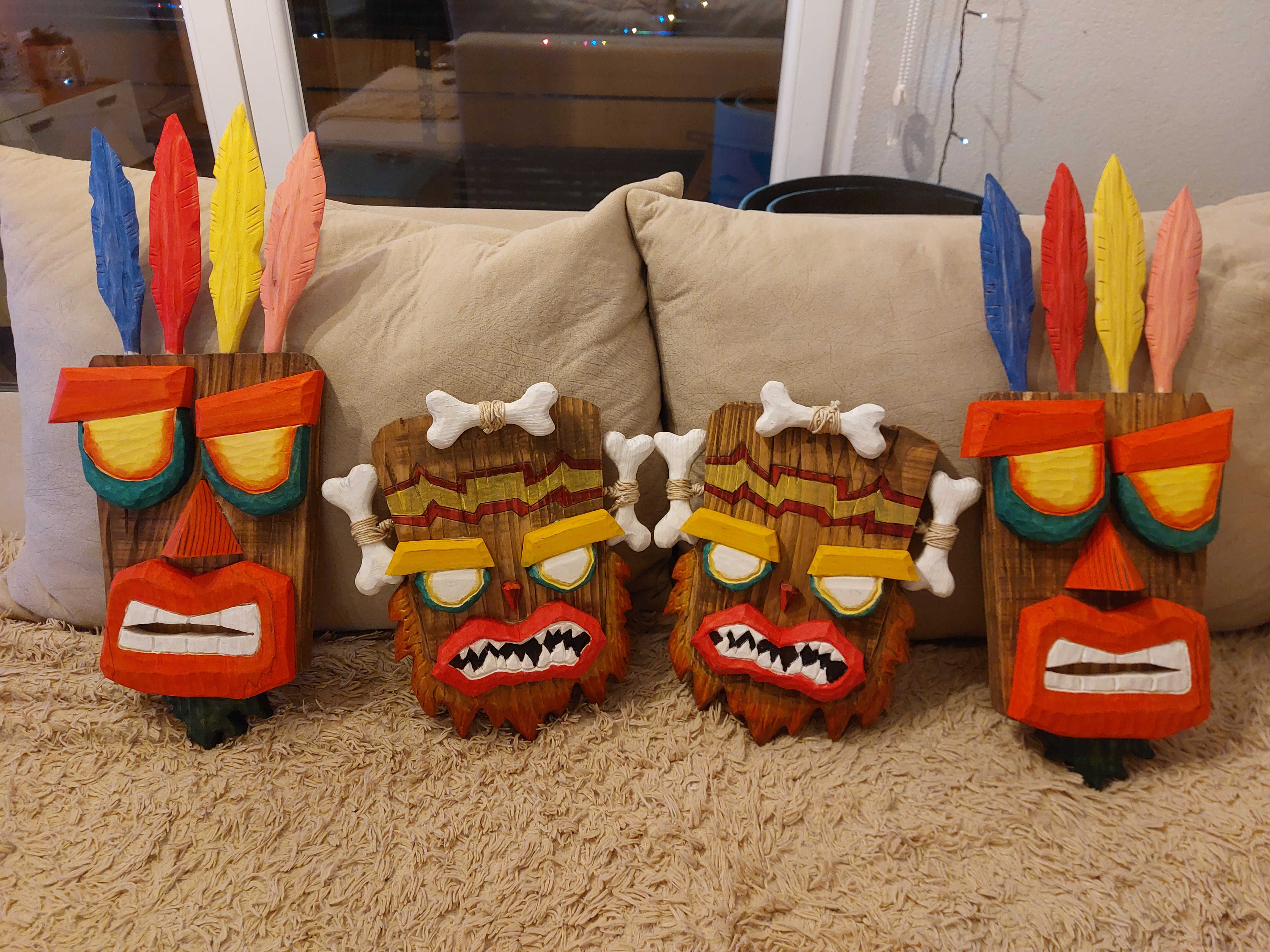 Tiki Masks: A Nostalgic Throwback from Crash Bandicoot