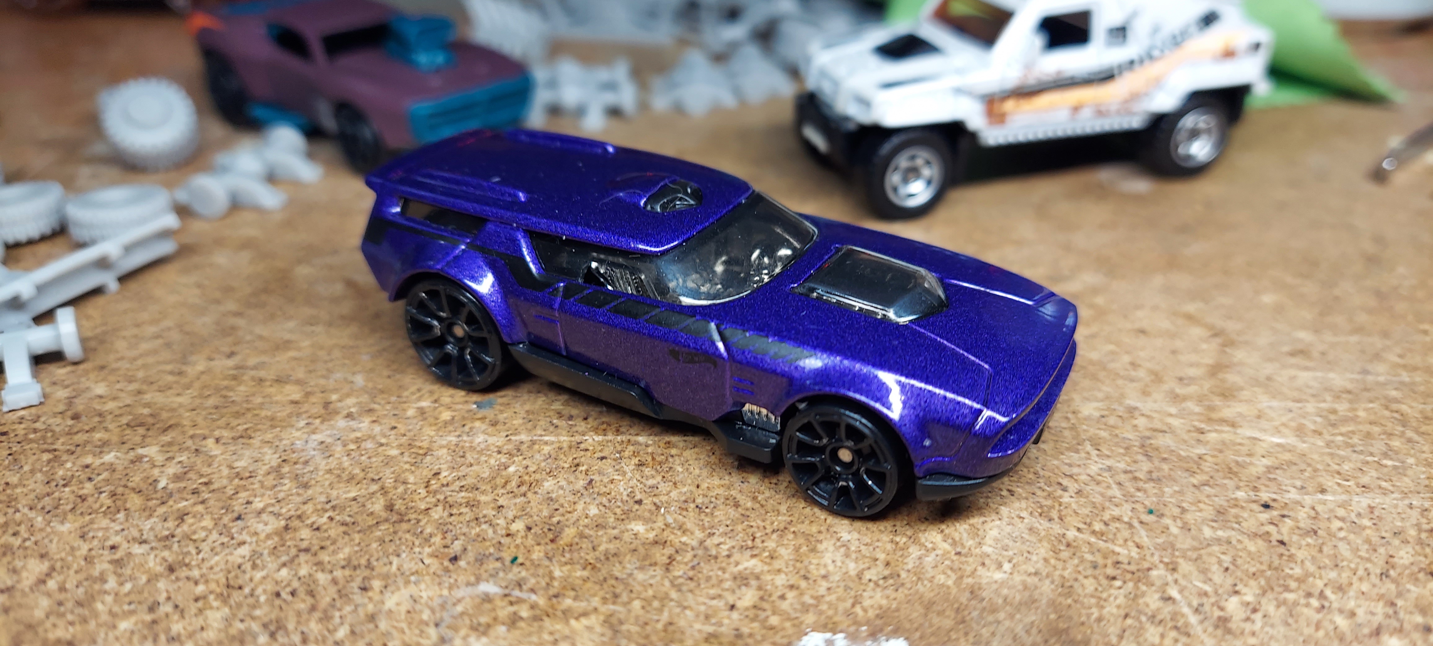 My First Gaslands Vehicle: Transforming a Hot Wheels into a Mad Max Machine