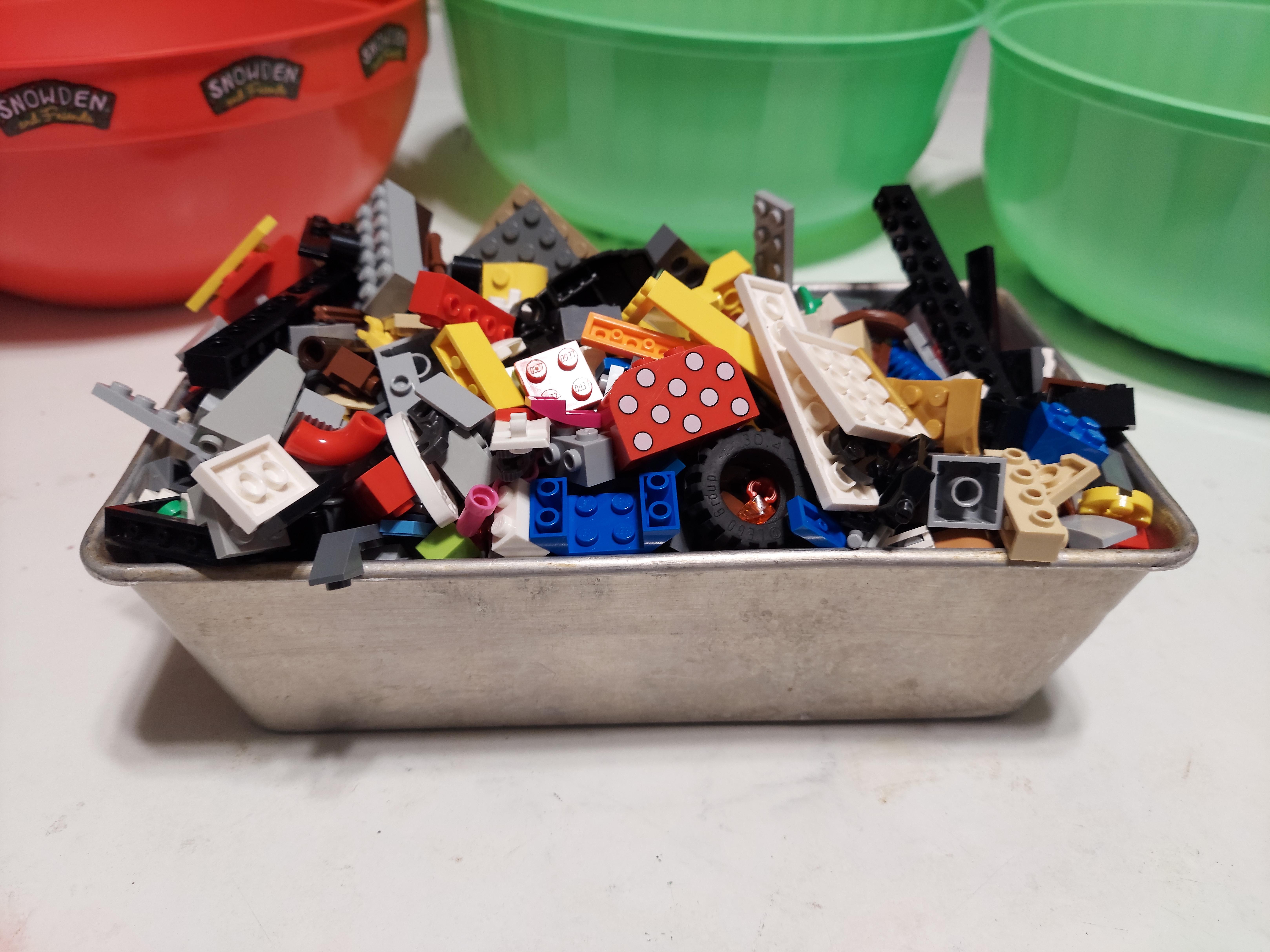 The Art of Lego Organization: Step One in Sorting