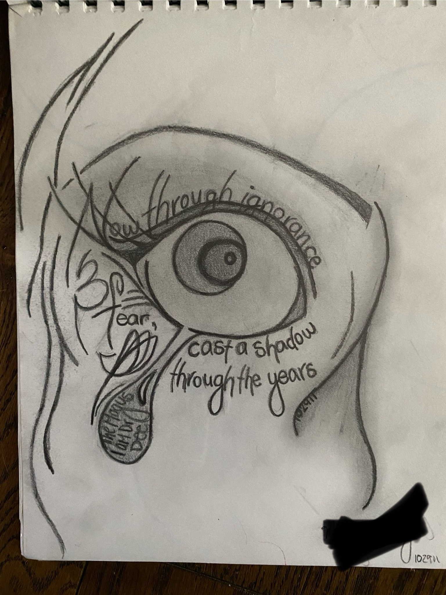 The Alchemist: A Glimpse into My Teenage Sketchbook
