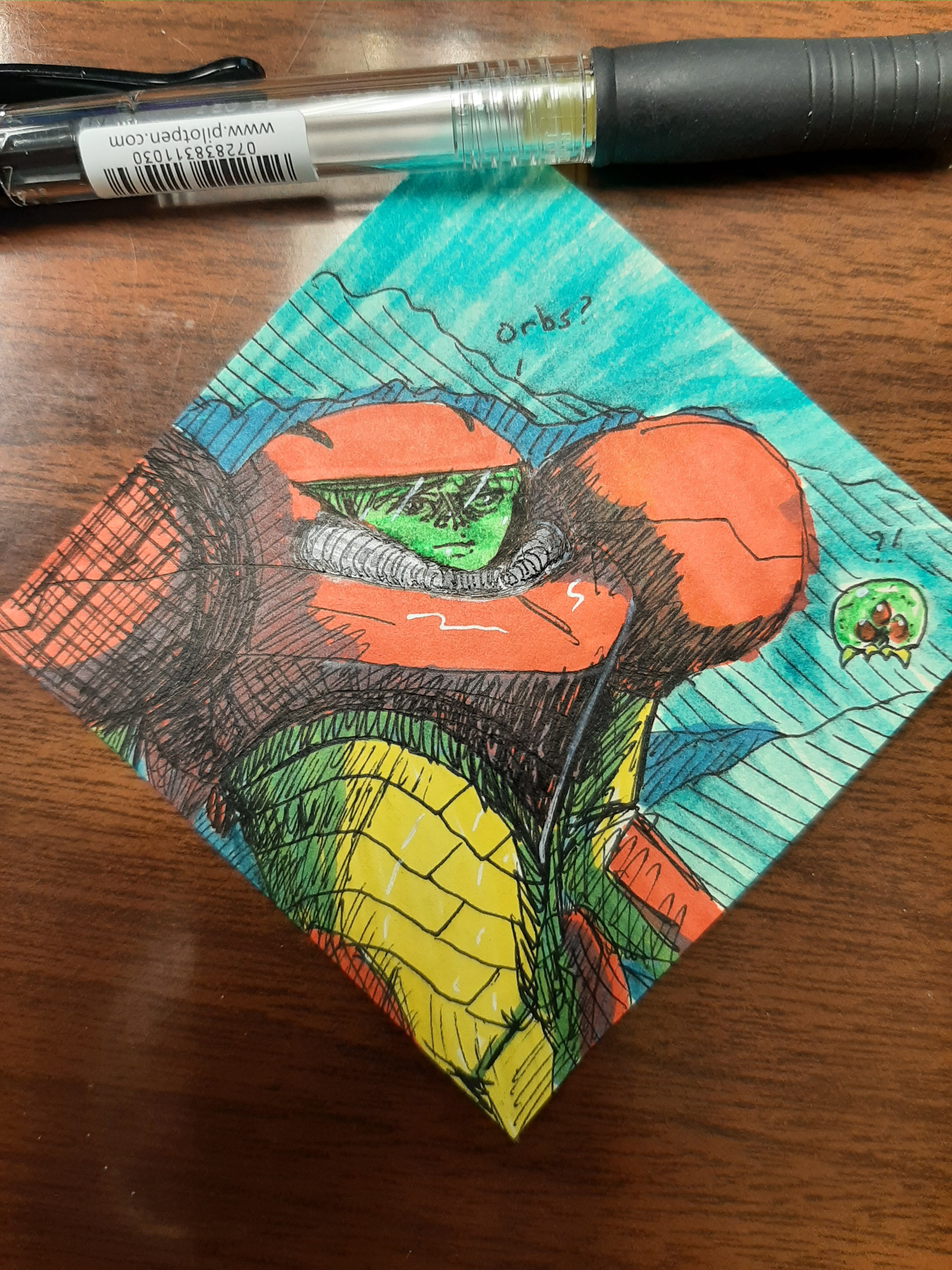 Is this a post-it note orb? Let's find out!