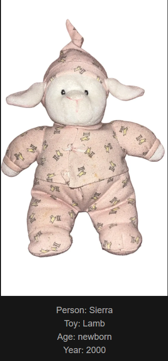 Day 801 - Celebrating 900 toys! Join me at www.saidtheskinhorse.com to explore the magic of childhood toys. Meet Lamb, our latest addition!