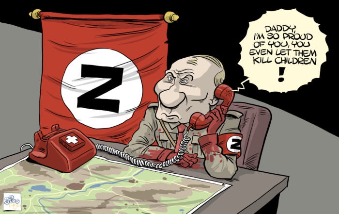 A Humorous Take on Putin: Caricature Edition
