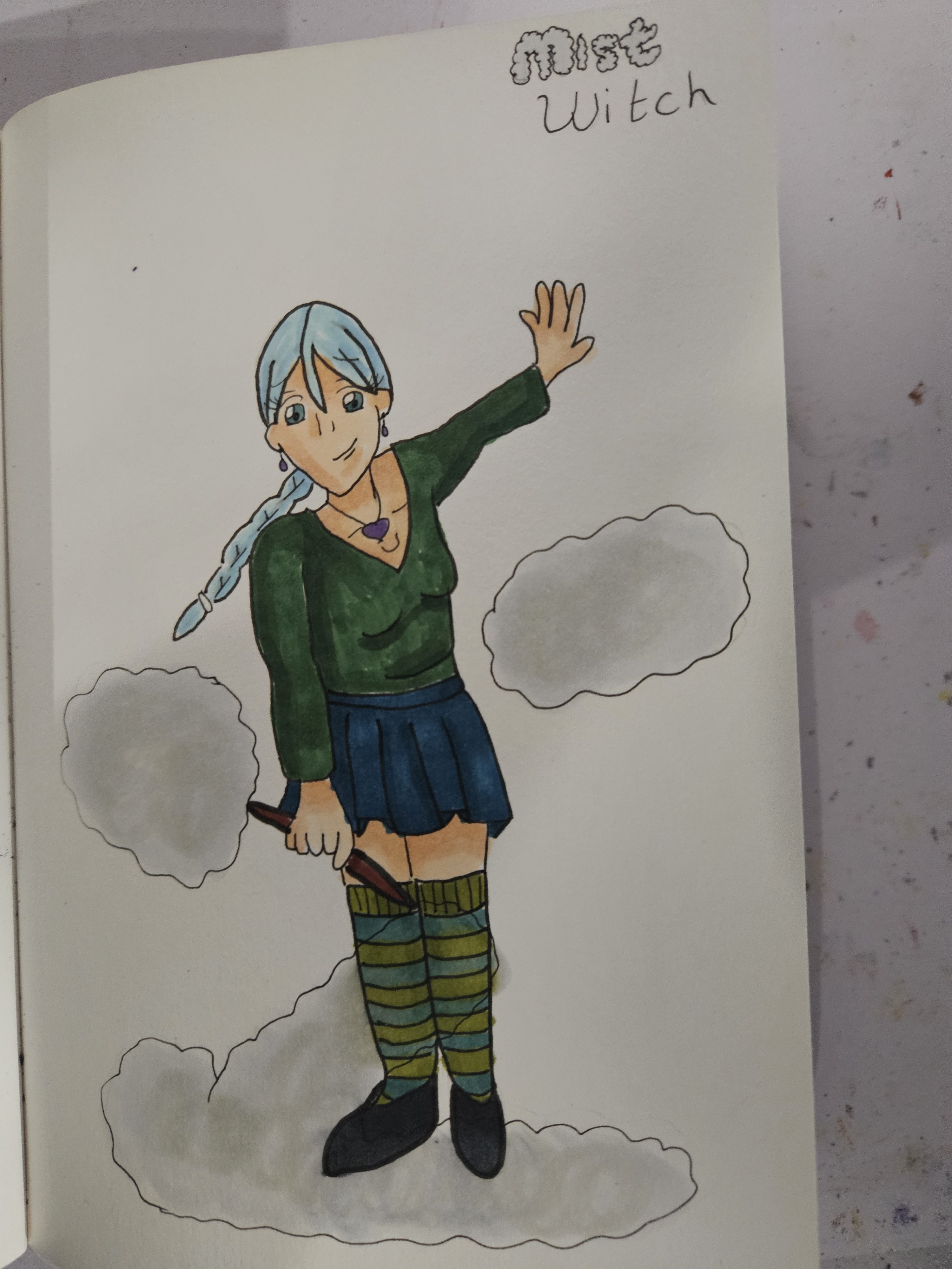 Witchtober Day 28: Misty Witch