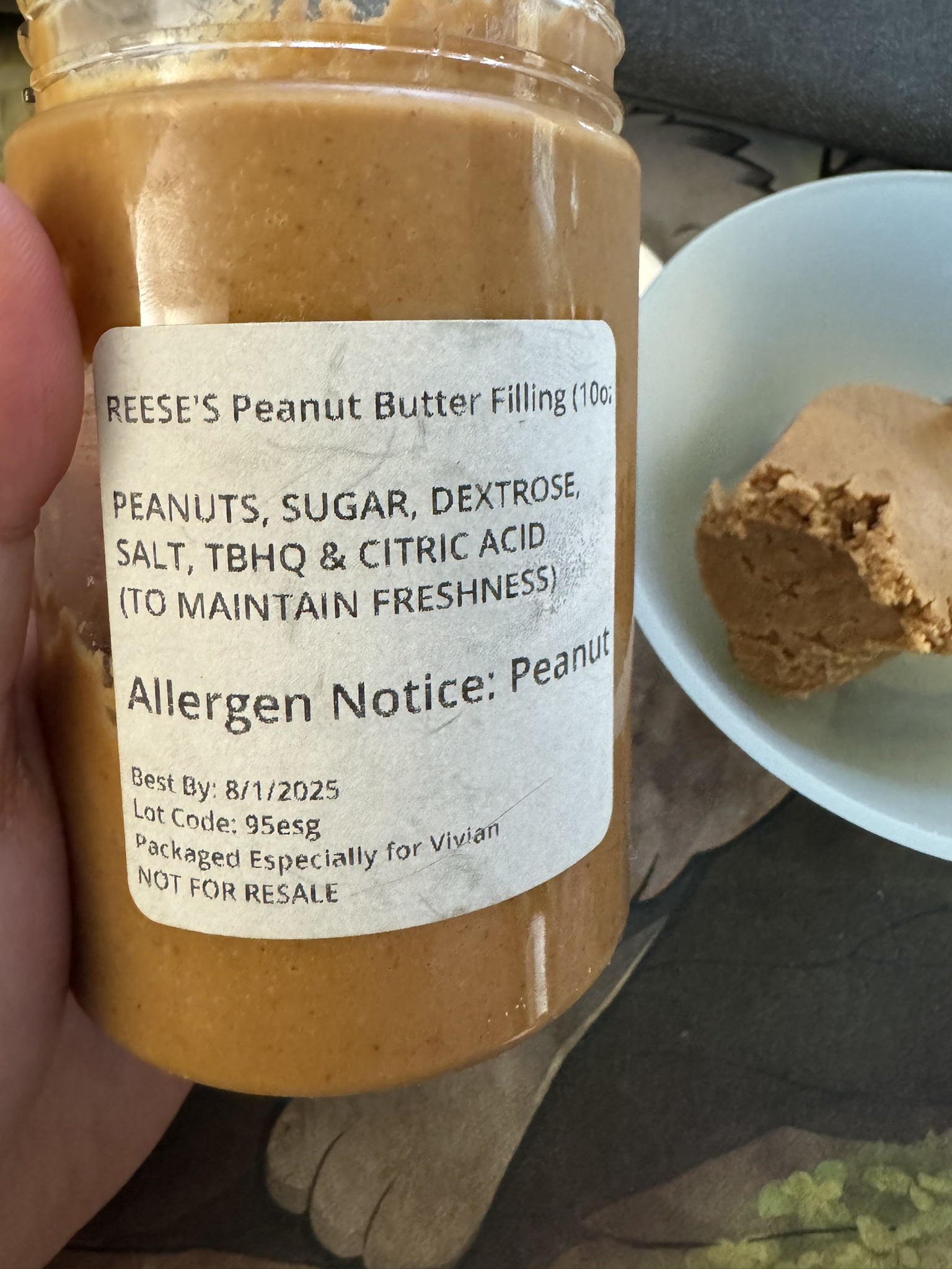 The ideal balance of peanut butter to chocolate