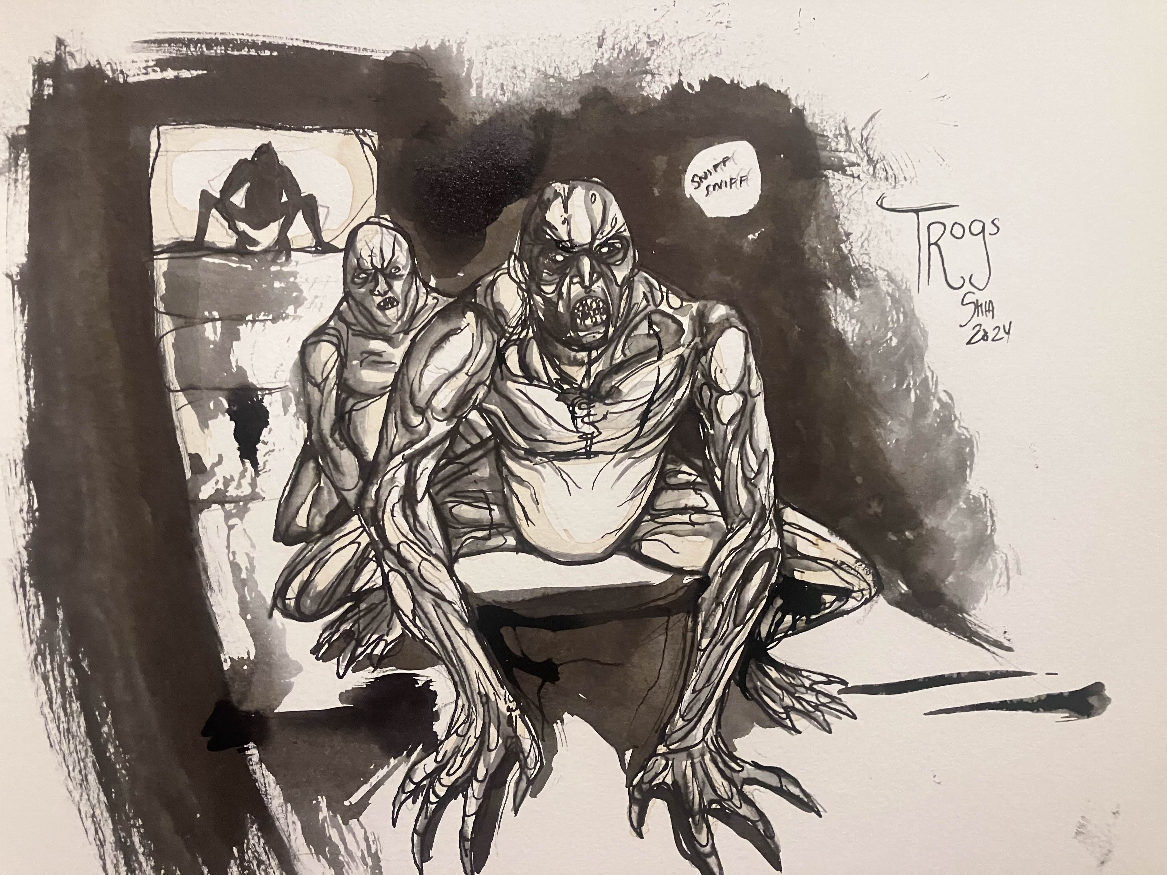 Drawtober Day 29: Celebrating Trogs in Style!