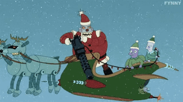 Merry Christmas, you wonderful bunch of mischief-makers!