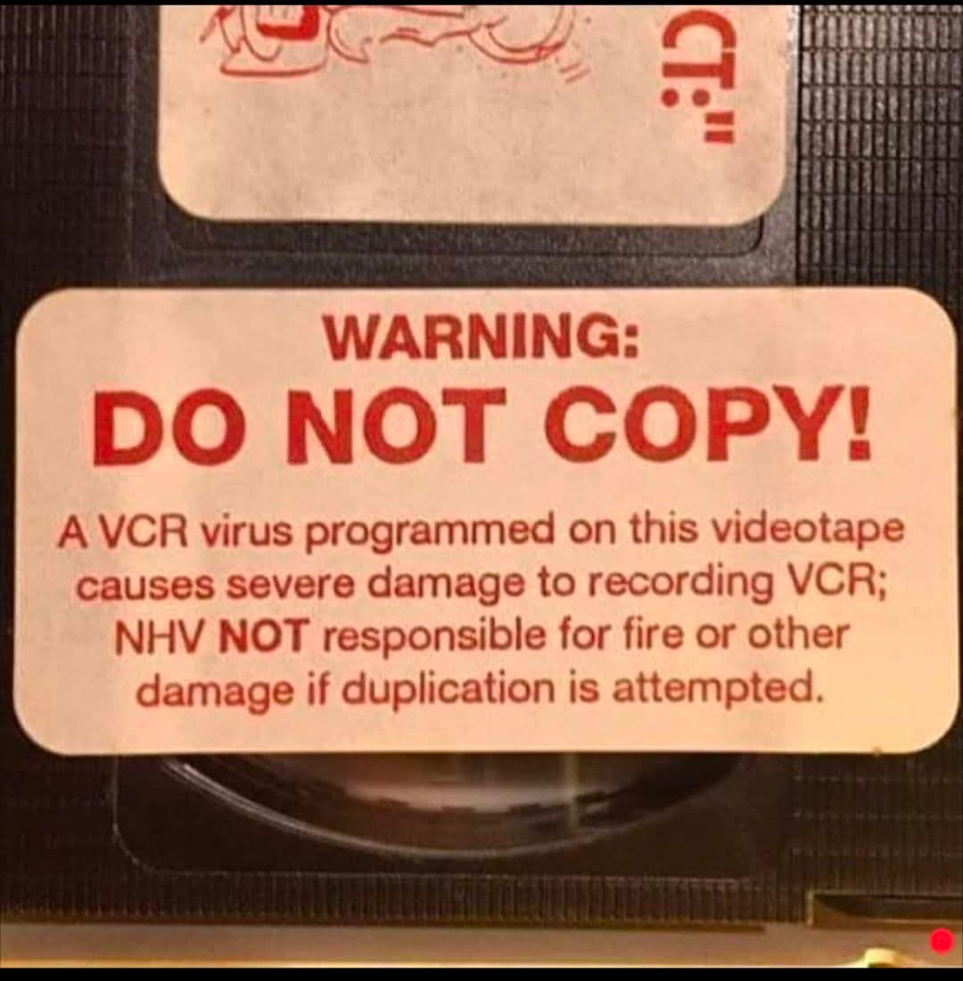 Throwback to the days of extreme copy protection!