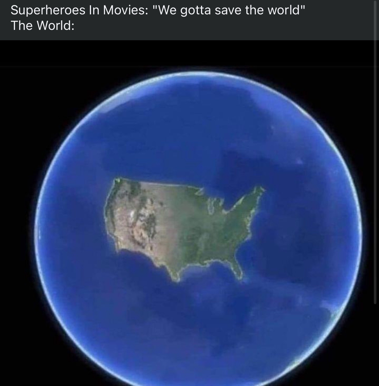 I have to admit... he does have a valid point.