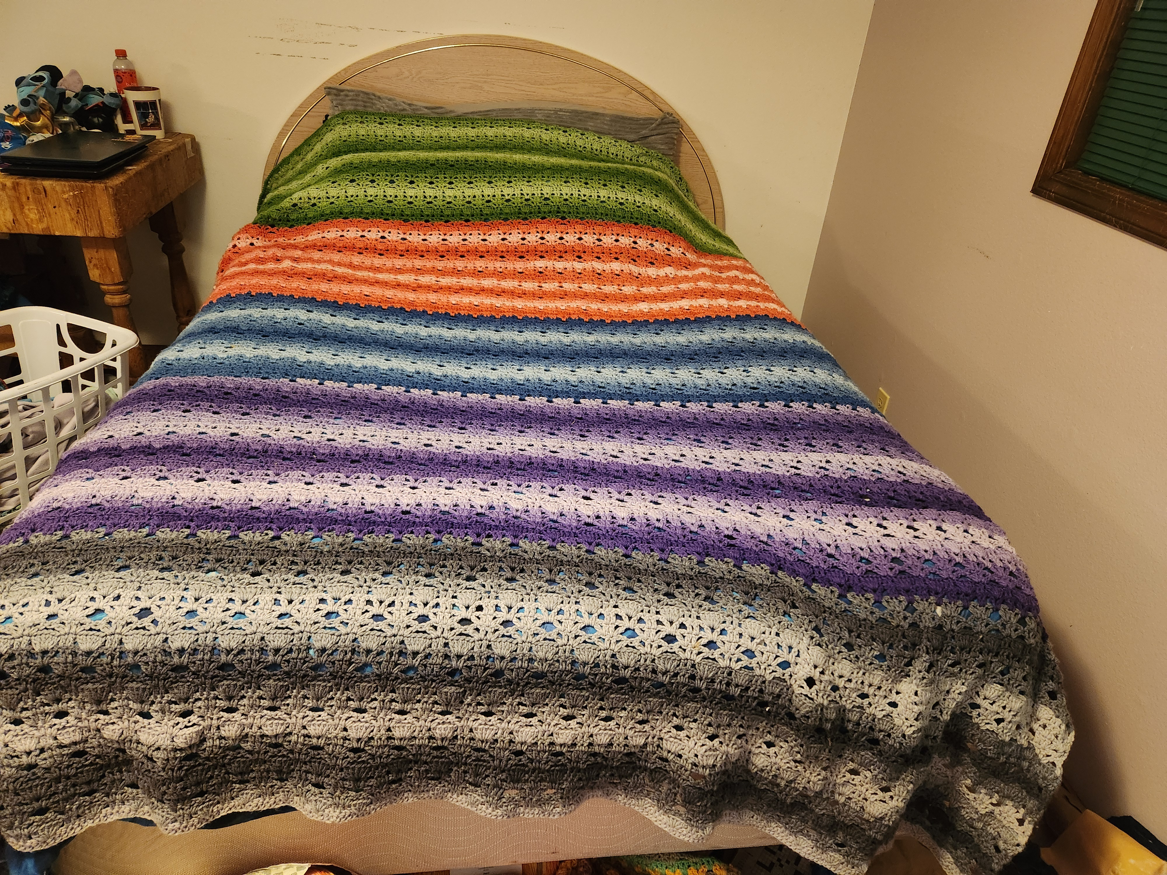 Check Out This Crochet Blanket I Completed About a Month Ago