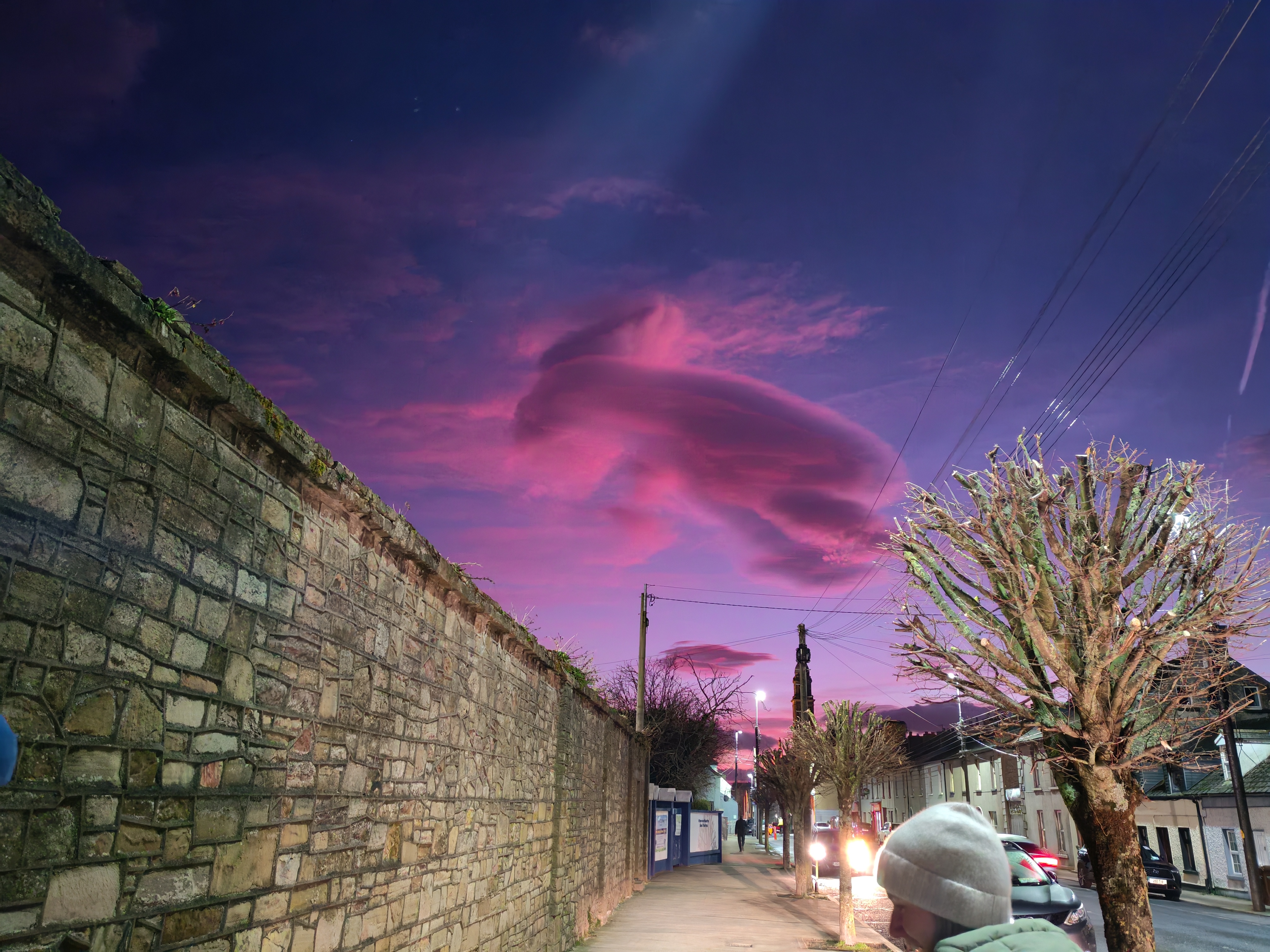 A Serene Morning Stroll with Bunny Clouds