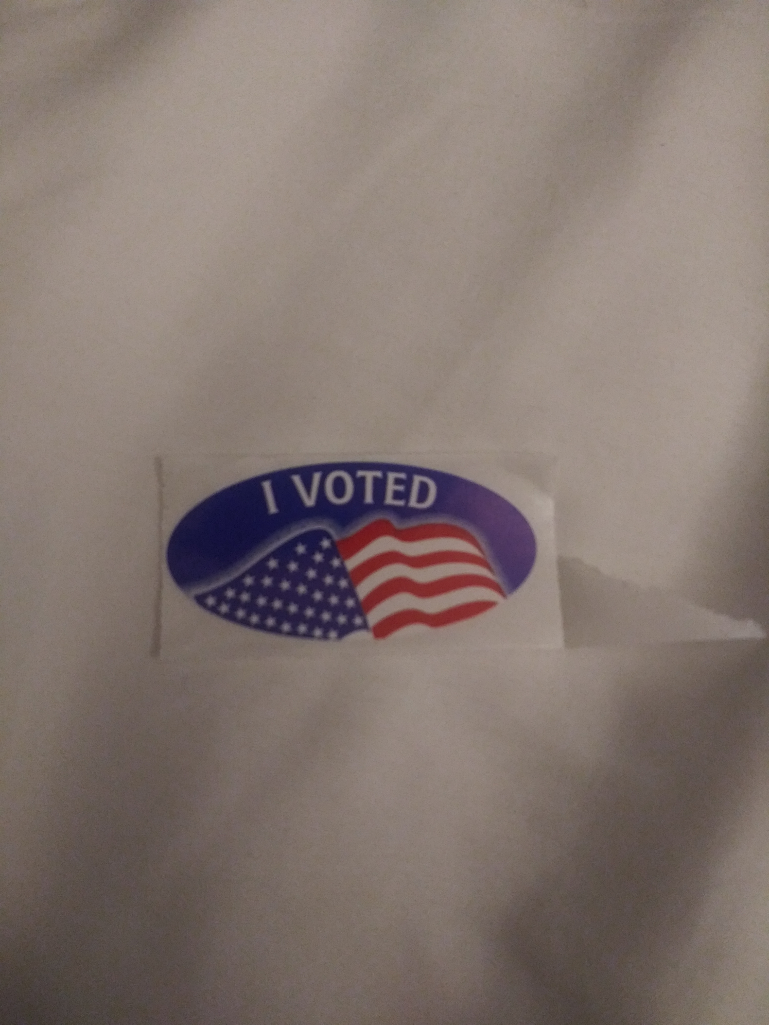 Proud to be the top voter in my district! Don't forget to cast your vote!