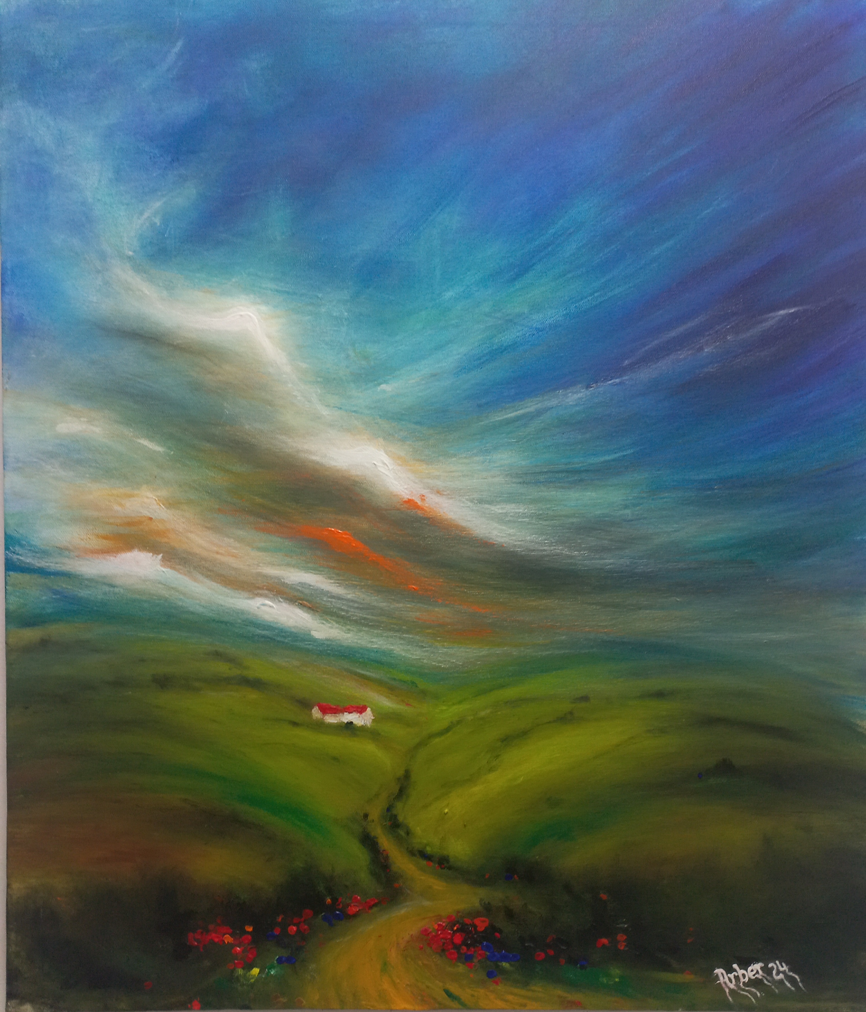 A Dreamy Landscape Filled with Love and Art