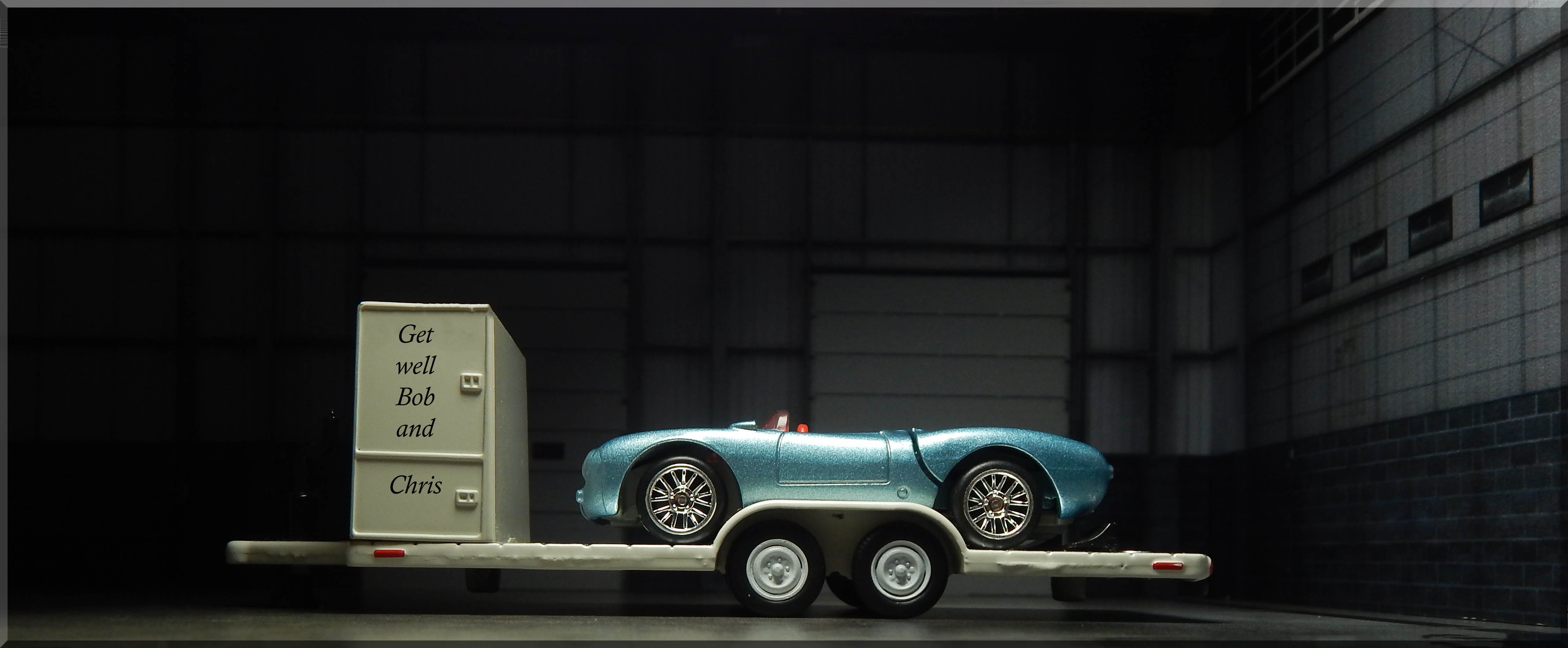 Check out this 1955 Porsche 550 by Matchbox, now with a slick wheel swap!