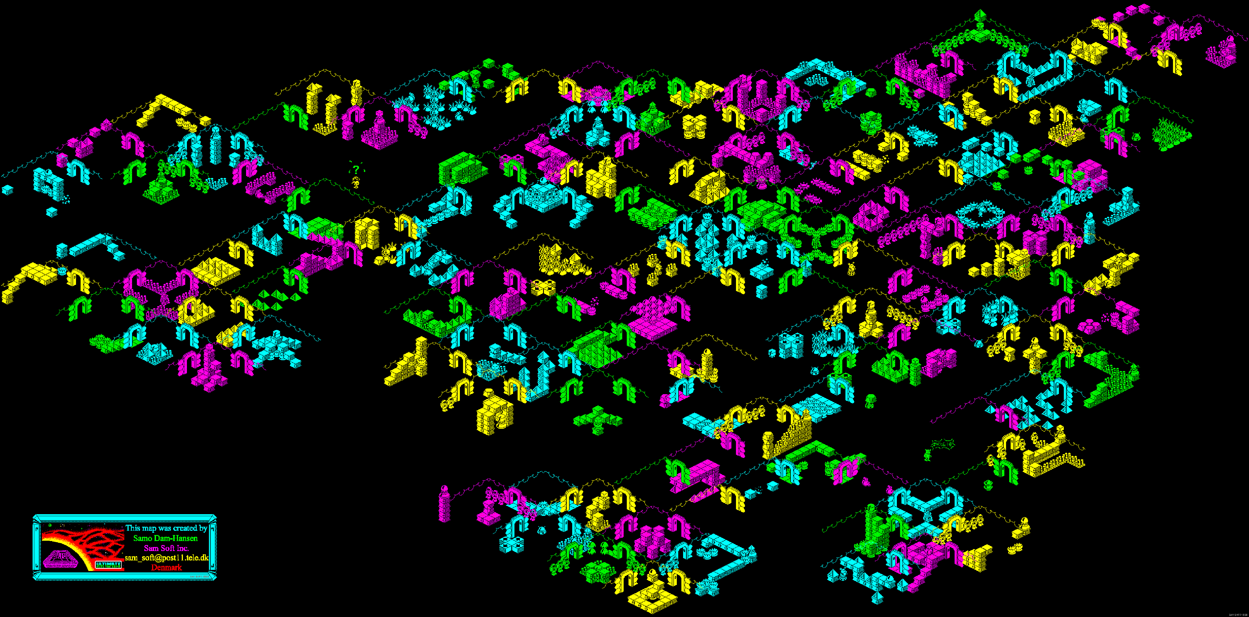 The Ultimate ZX Spectrum Maps: A Gamer's Dream Come True