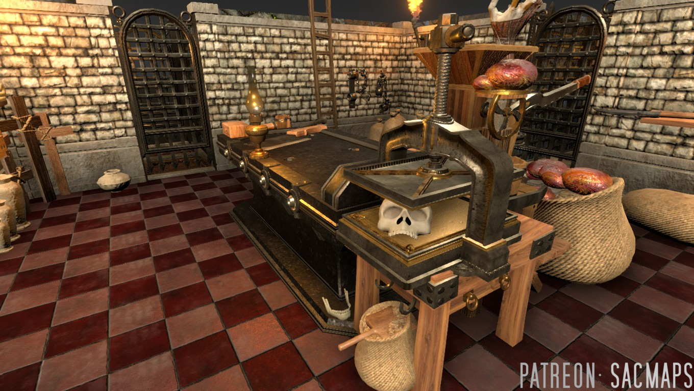 Explore the Graverobber's Cellar: Free DnD and TTRPG Maps Await!