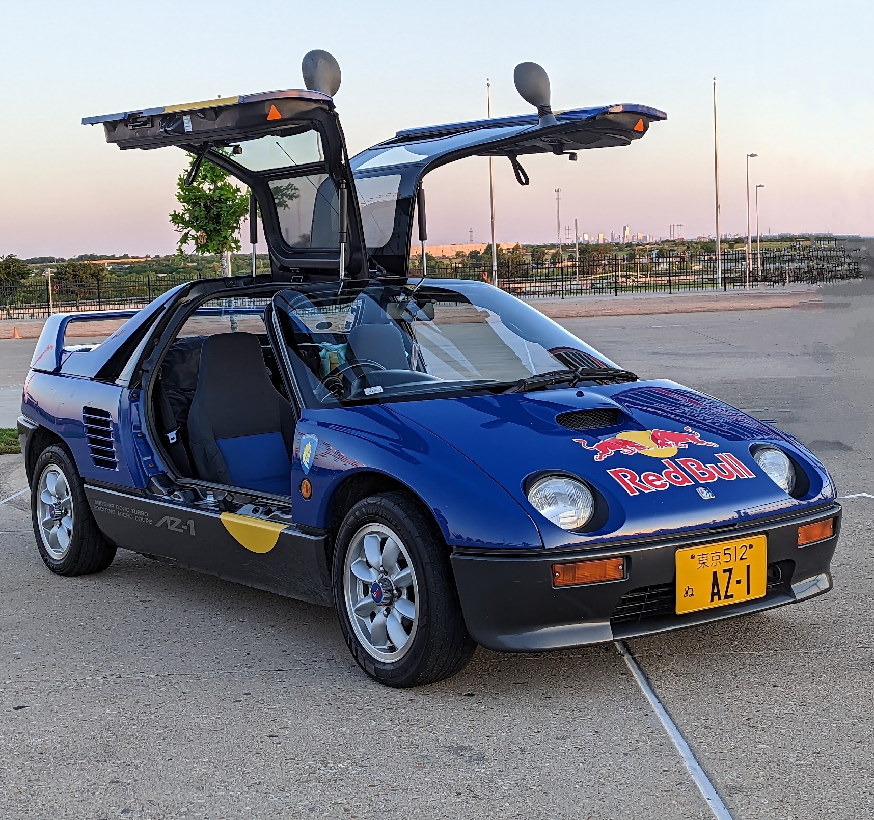 Our adorable '92 Autozam AZ-1 will take you places! #carmeet