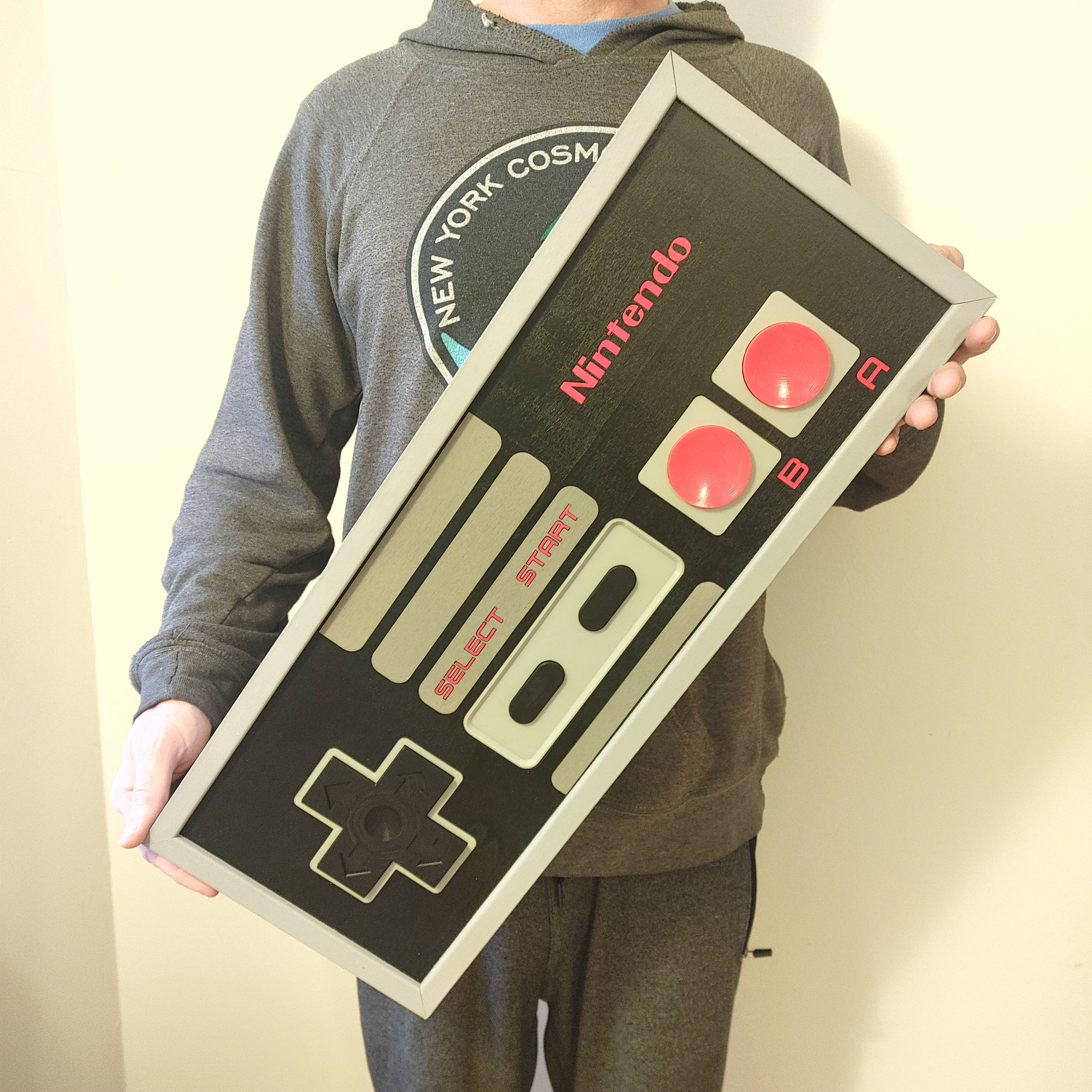 Crafting the Ultimate NES Controller Side Table