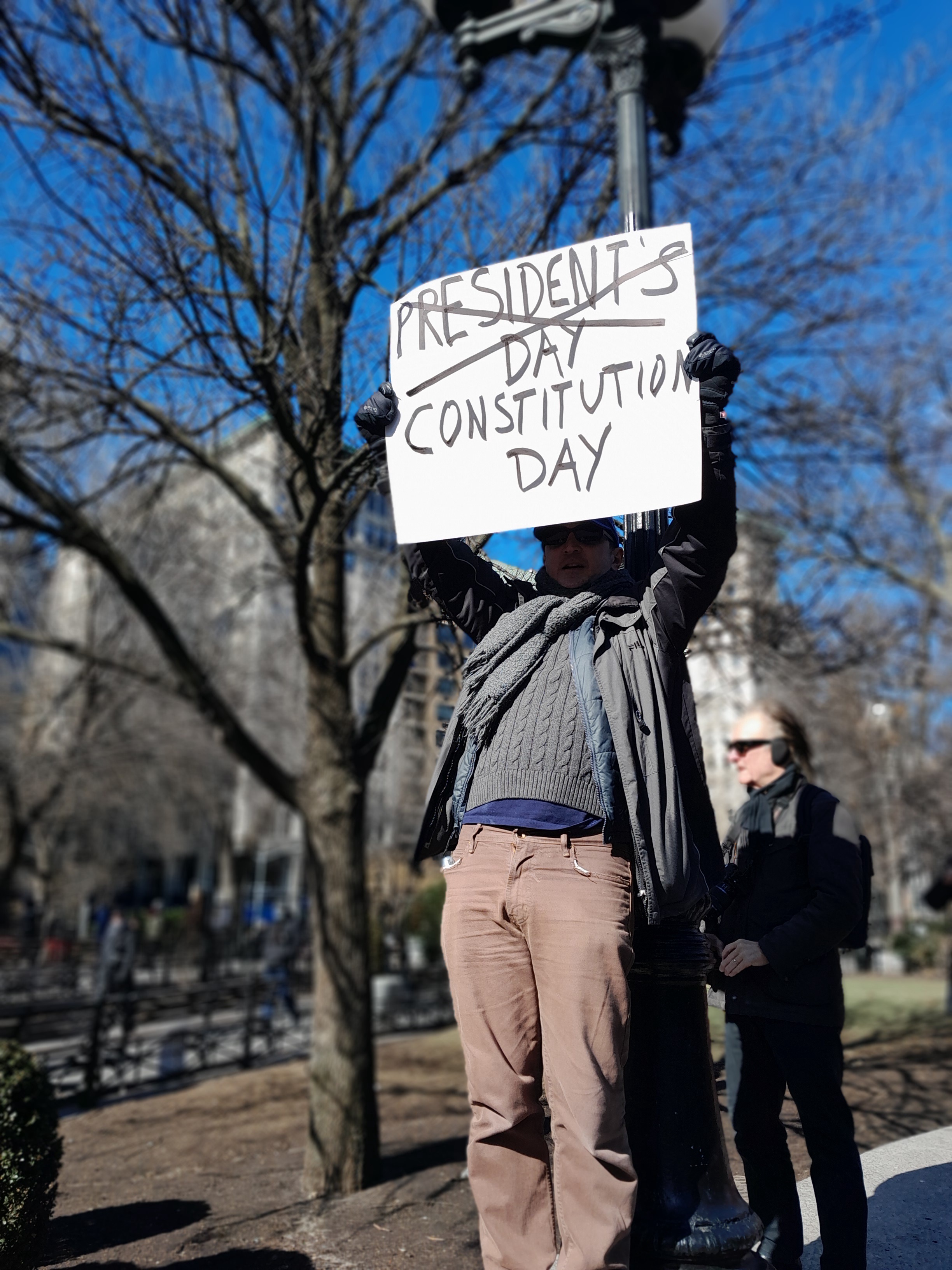 Celebrating #NoKingsDay and #ConstitutionDay in NYC!