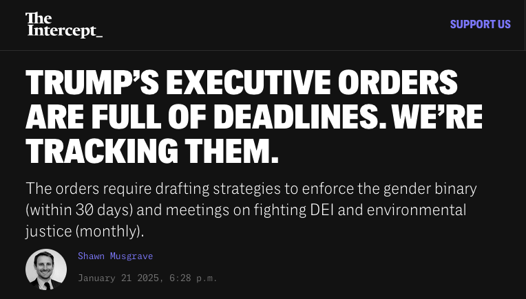 Executive Orders: A Timely Checklist