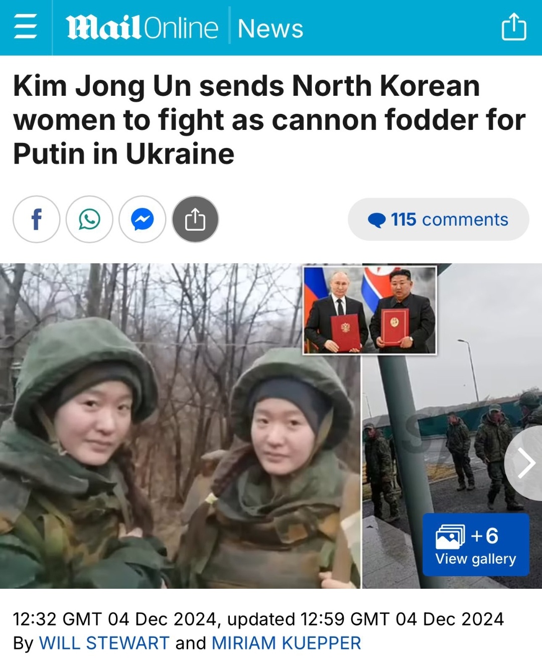 The Latest Addition to the Ukrainian Frontlines: Cannon Fodder