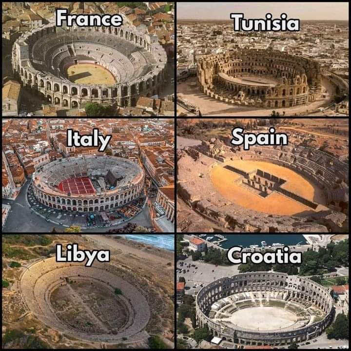 The Colosseum: A Marvel Among Many Ancient Roman Arenas Across Continents