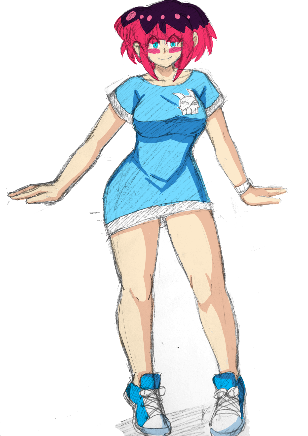Bringing My Sketch to Life with Direct Coloring!