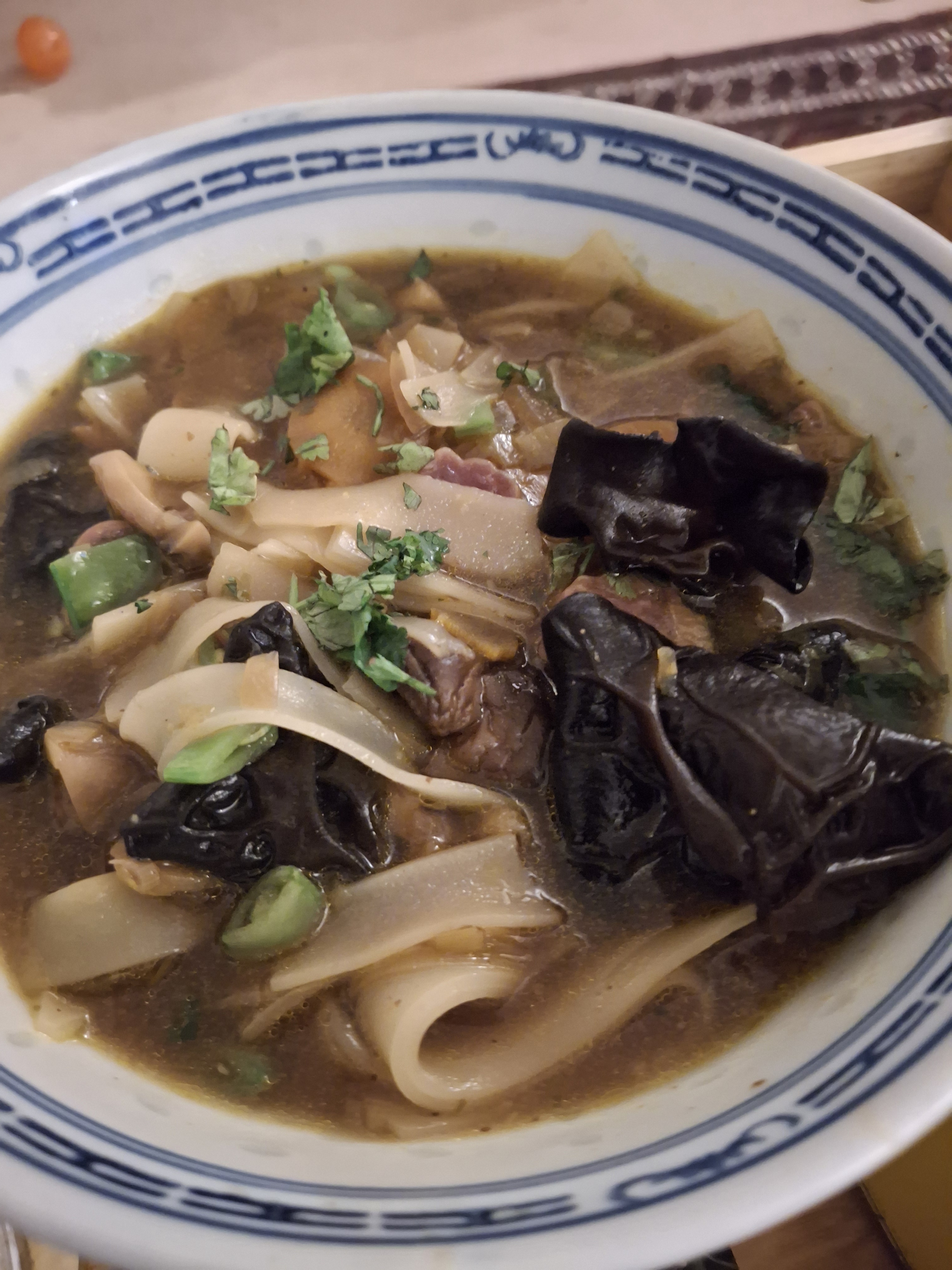 It's My Cake Day! No Cake Here, Just Delicious Mushroom Noodle Soup!