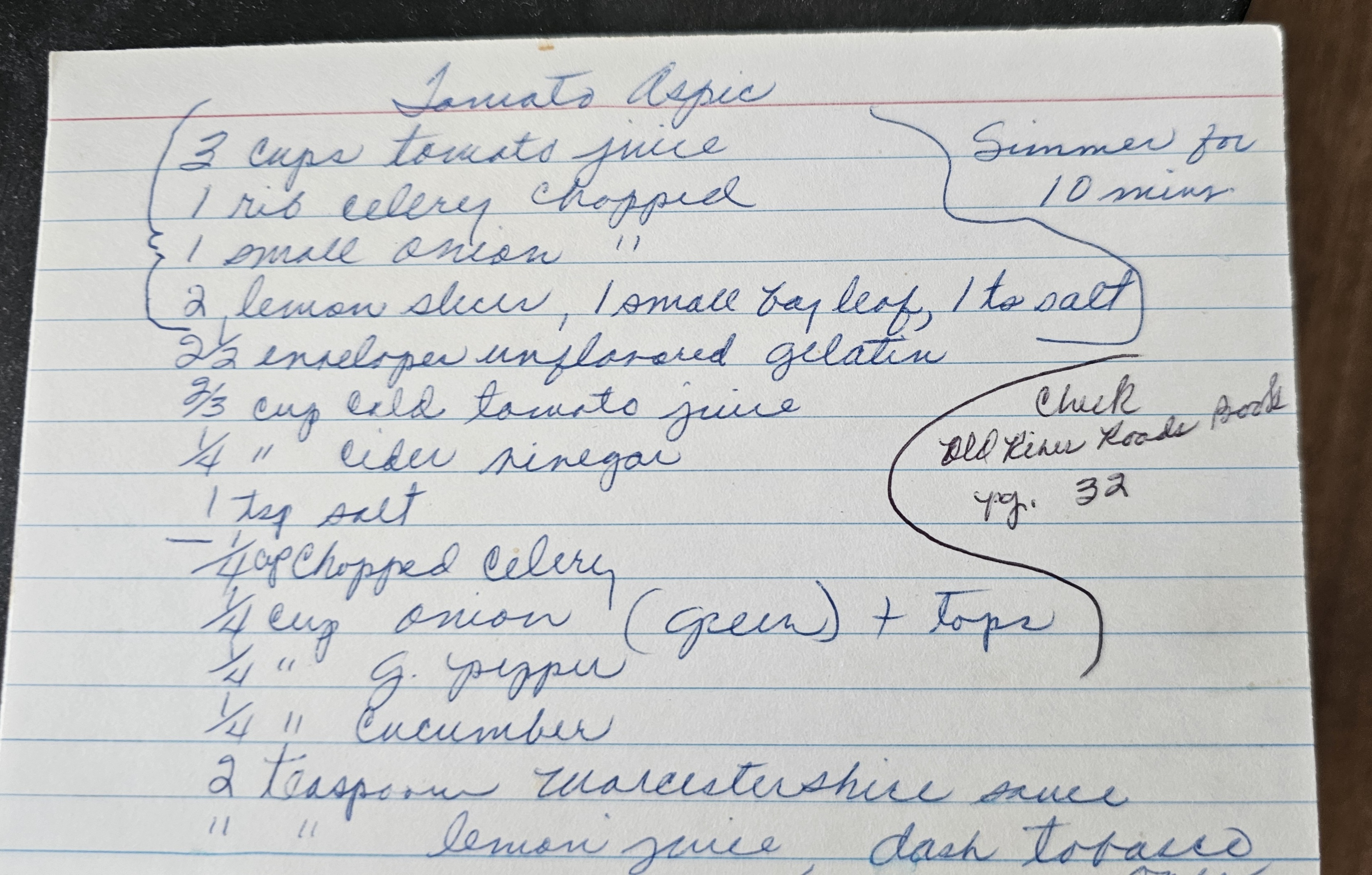Mimi's Tomato Aspic vs. Campbell's Soup Aspic: A Culinary Showdown