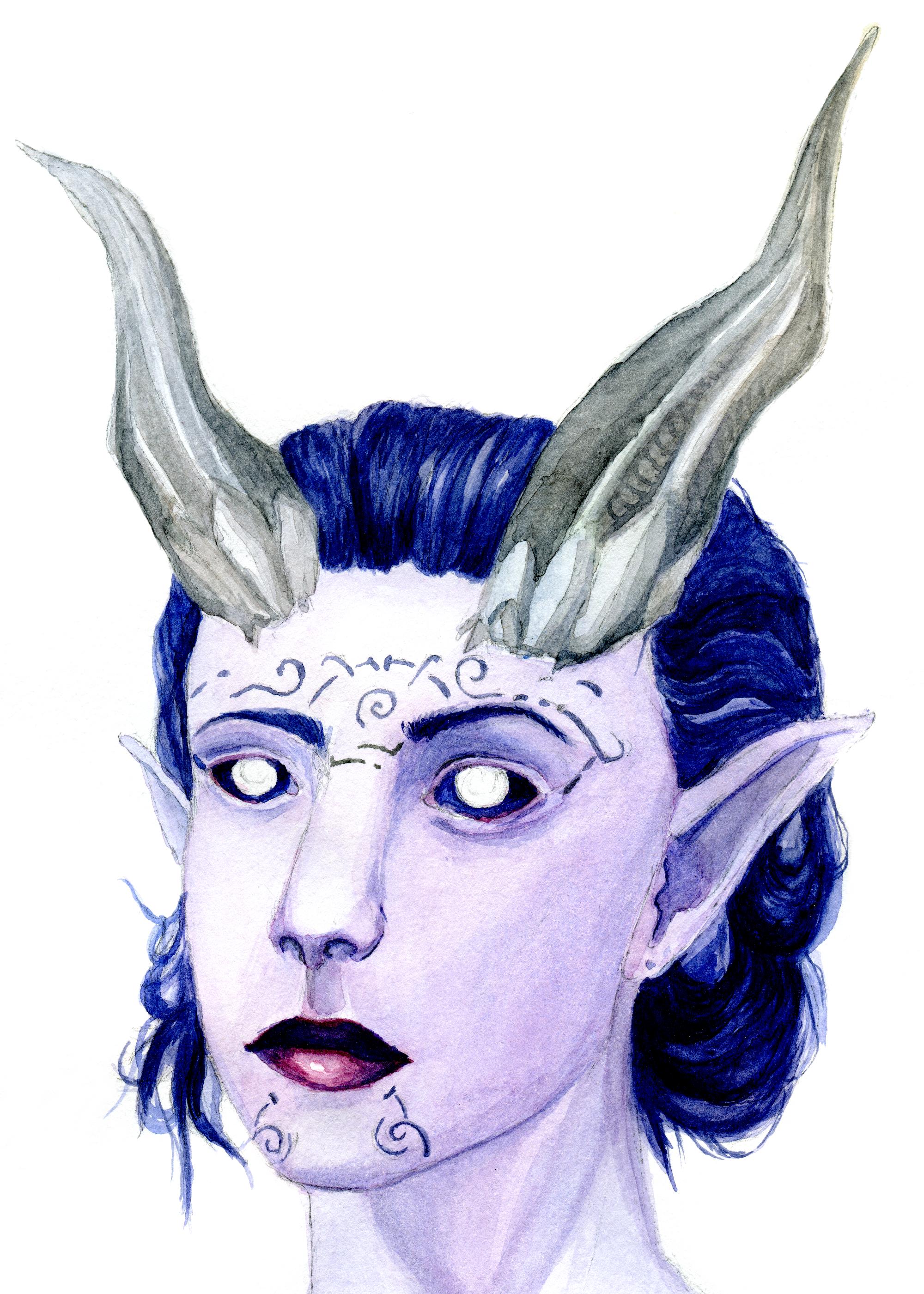 Meet the Intriguing Tiefling Character