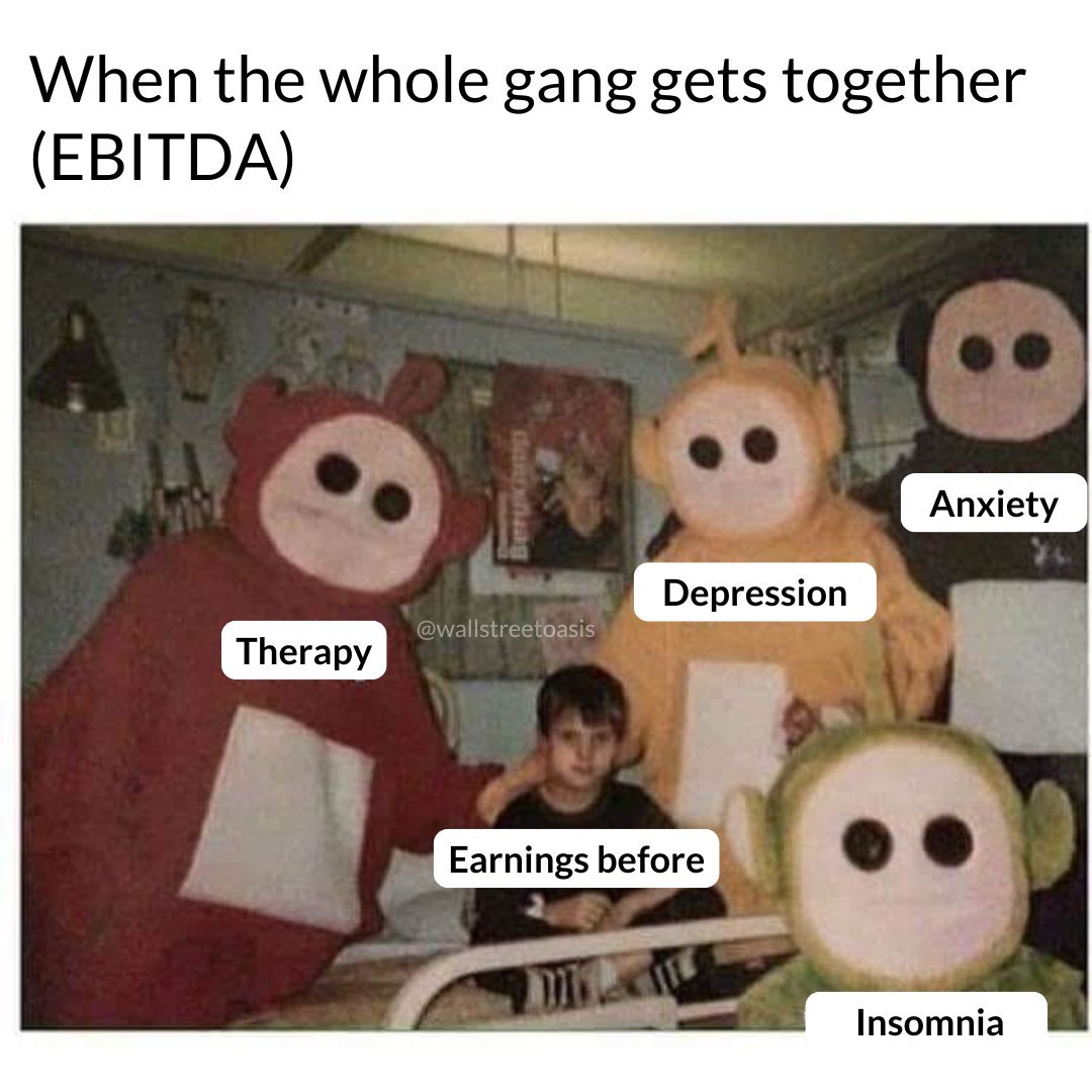 Representing the EBITDA crew!