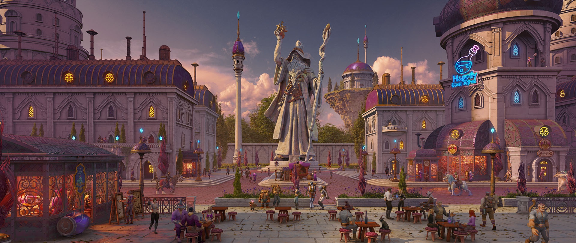 Exploring the Enchanting City of Dalaran