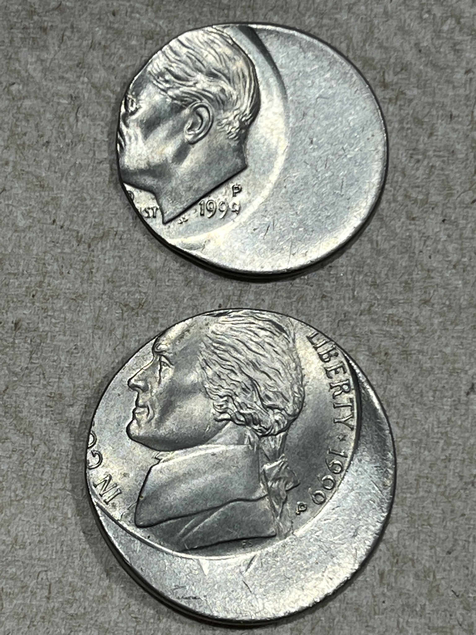 A Nostalgic Find: The Nickel and Dime from 1999