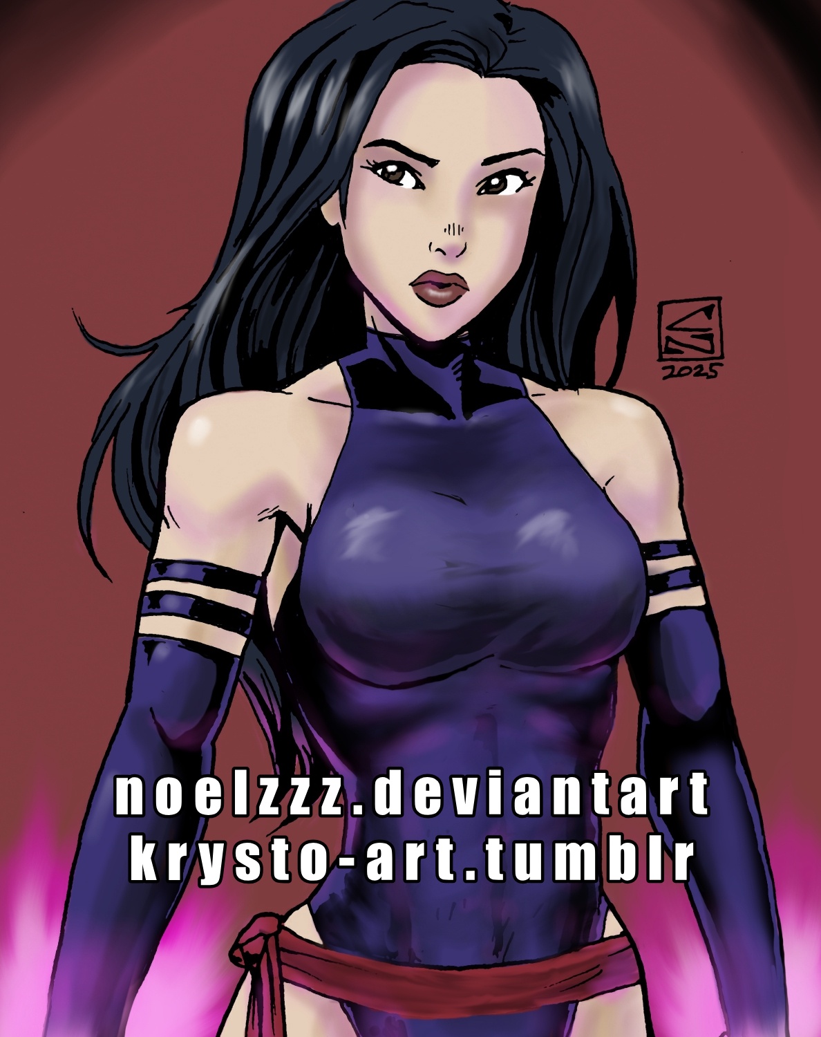 Psylocke Original Character Design