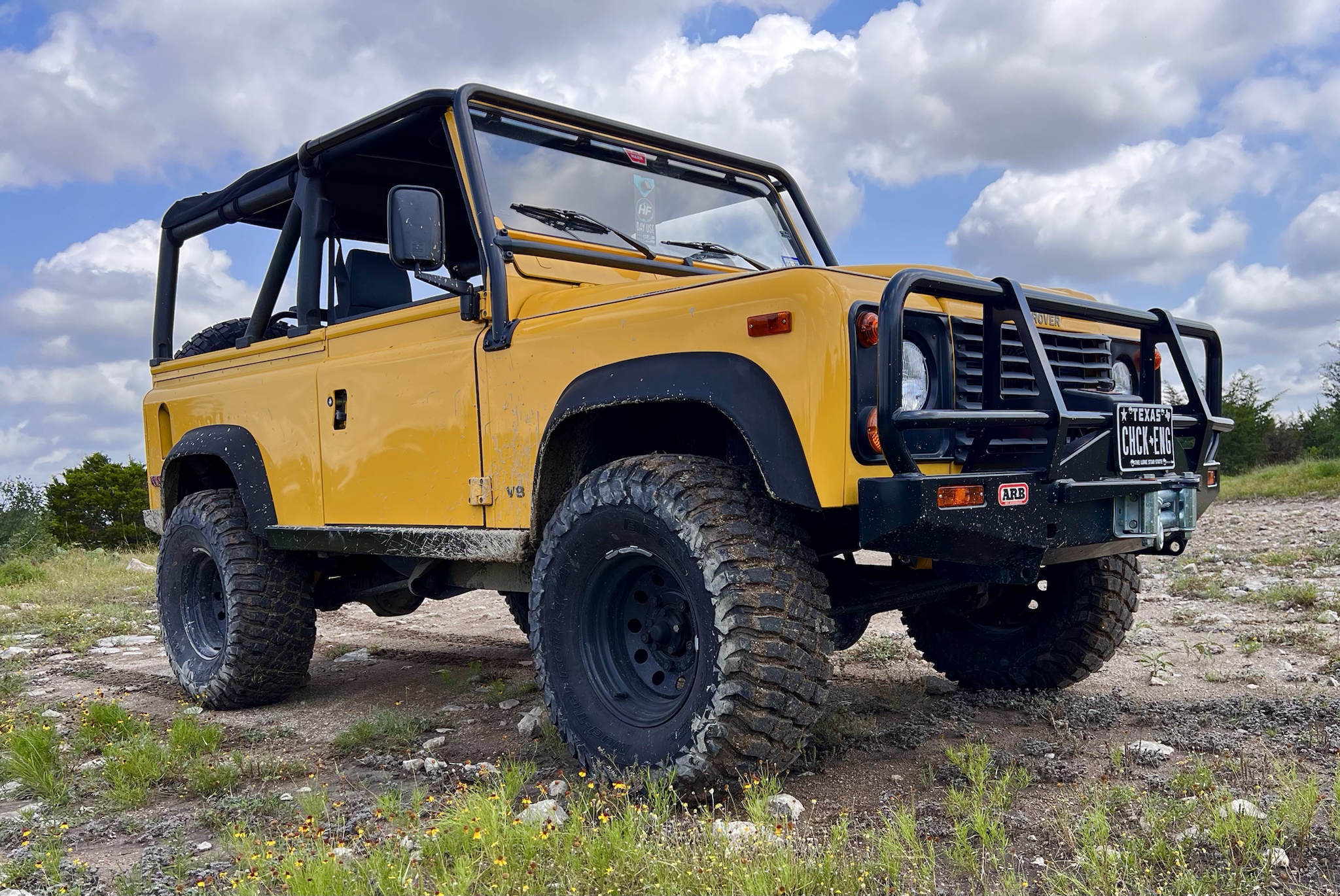 Check out my classic '97 Defender 90