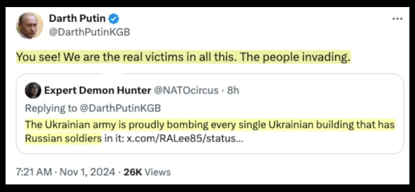 Russia: The True Victims - A Sarcastic Take