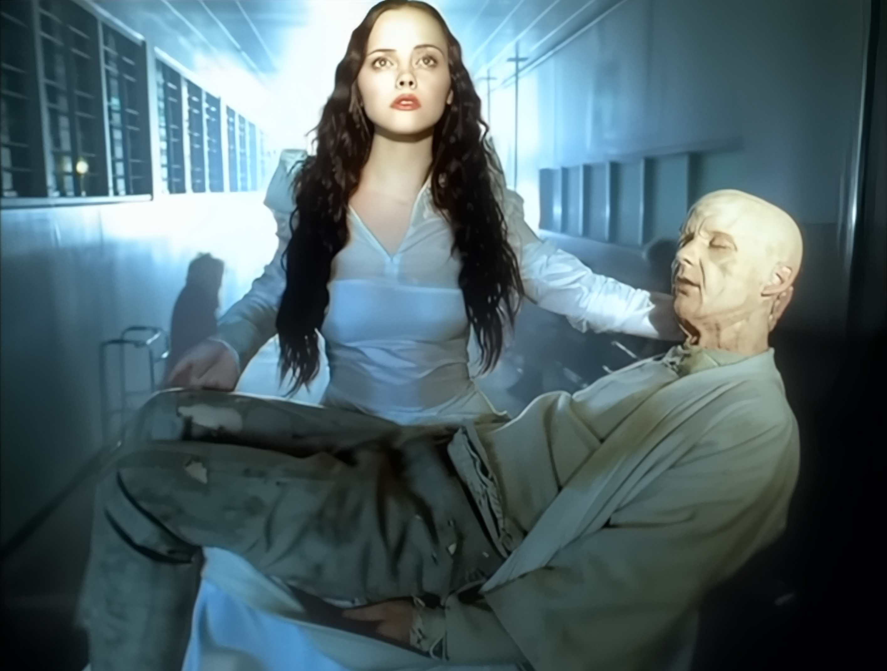 Hold on, is that really Christina Ricci in 'Natural Blues'?