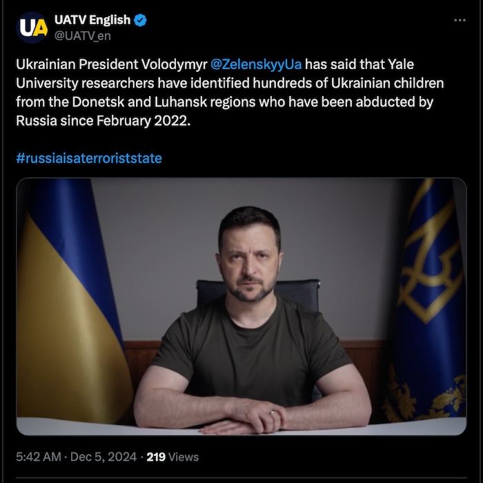 The Heartbreaking Story of Kidnapped Ukrainian Children