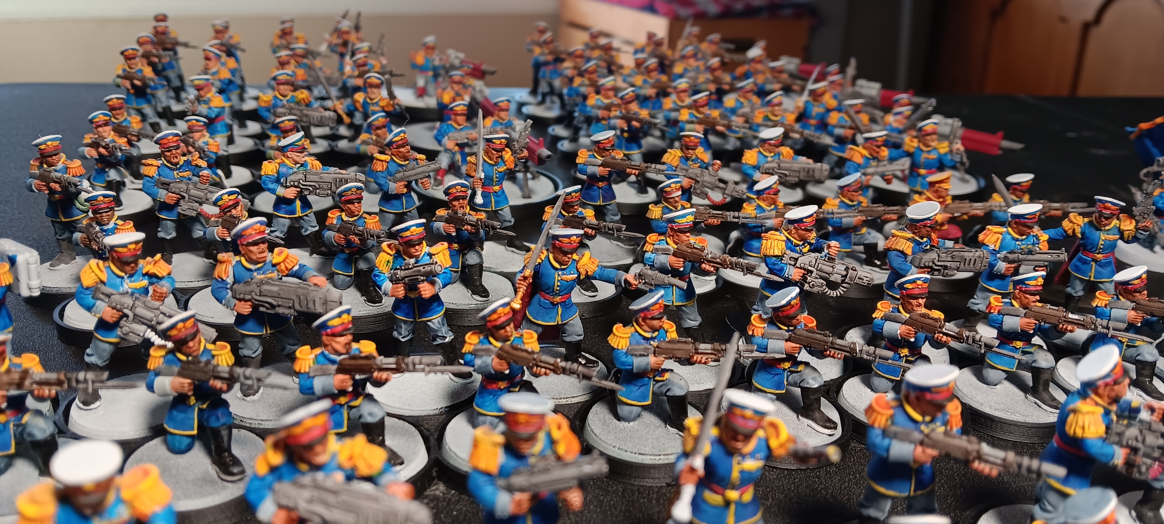 Introducing the formidable Mordian Iron Guard.