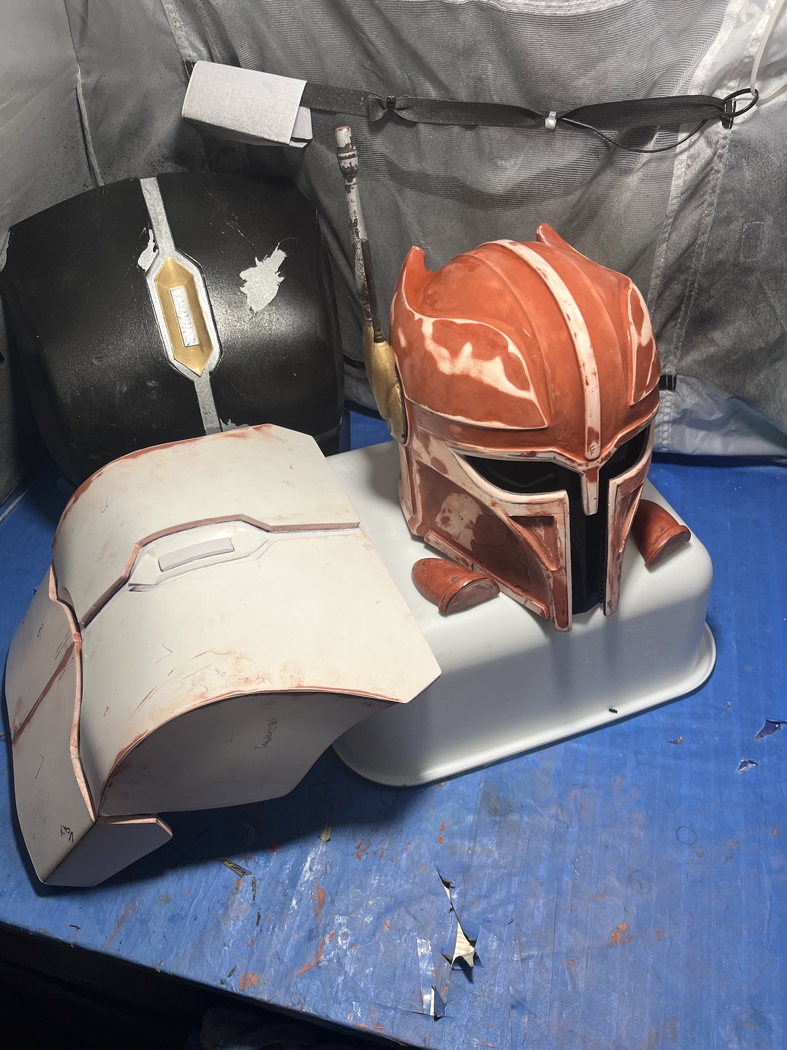 Kaleesh Mandalorian Concept: A Work in Progress for the Mercs Costume Club