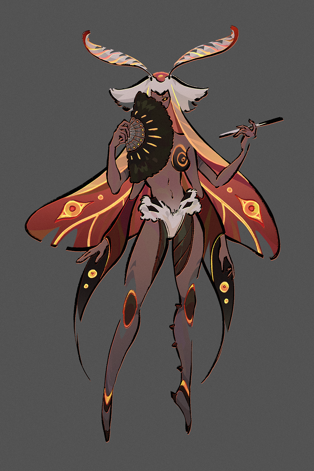 Inktober Day 25: The Enigmatic Insect Witch