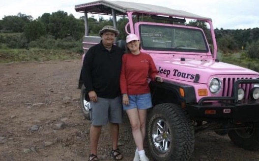 Exploring Sedona AZ in a Pink Jeep Tour