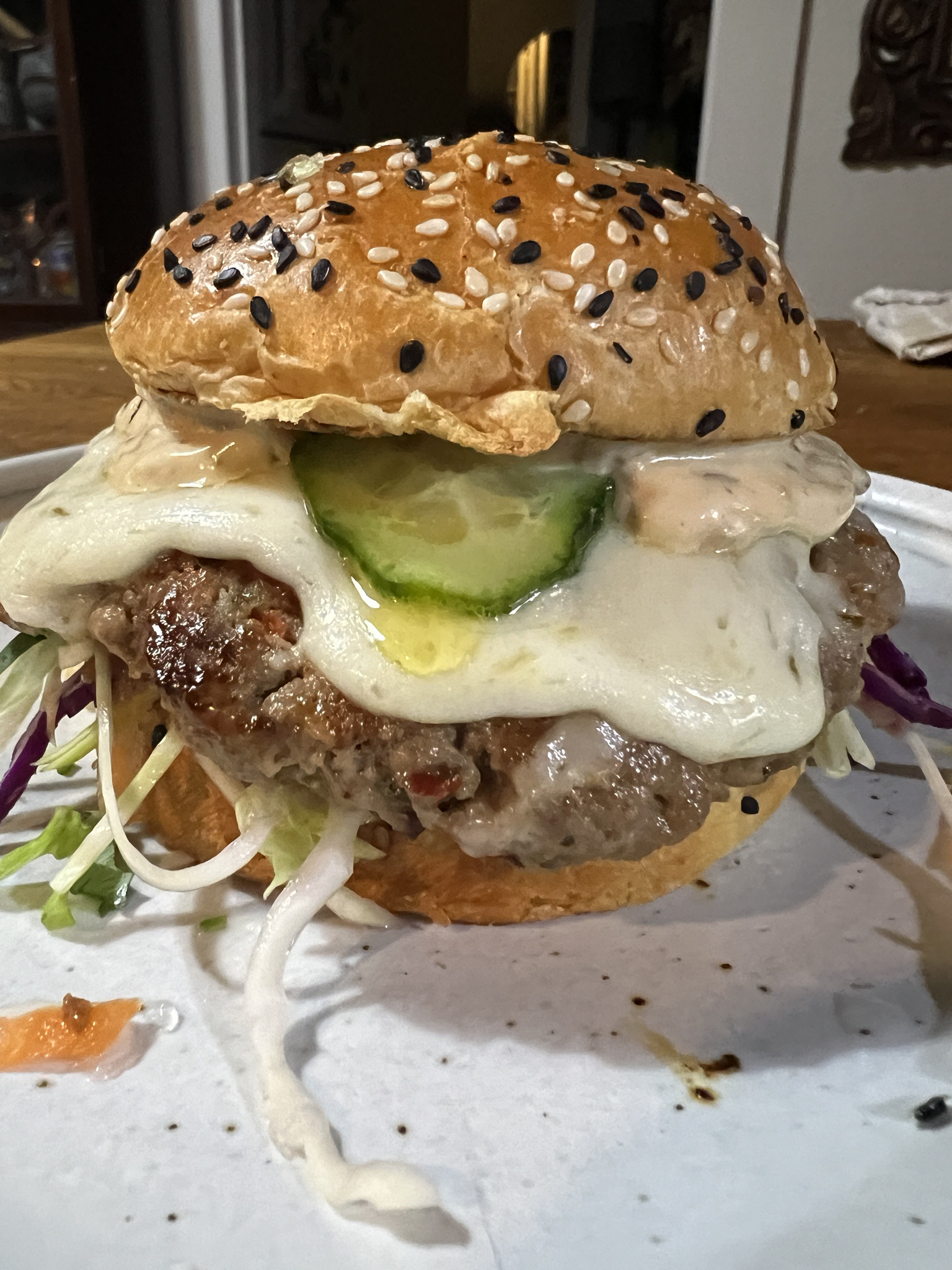 Savoring Delicious Pork Burgers