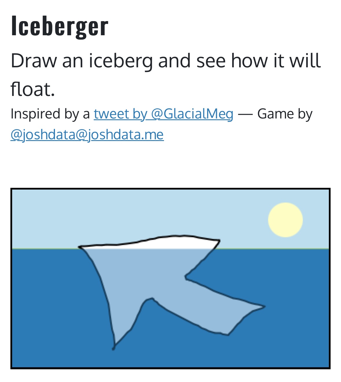 It's My Cakeday! Enjoy This Iceberg Game!