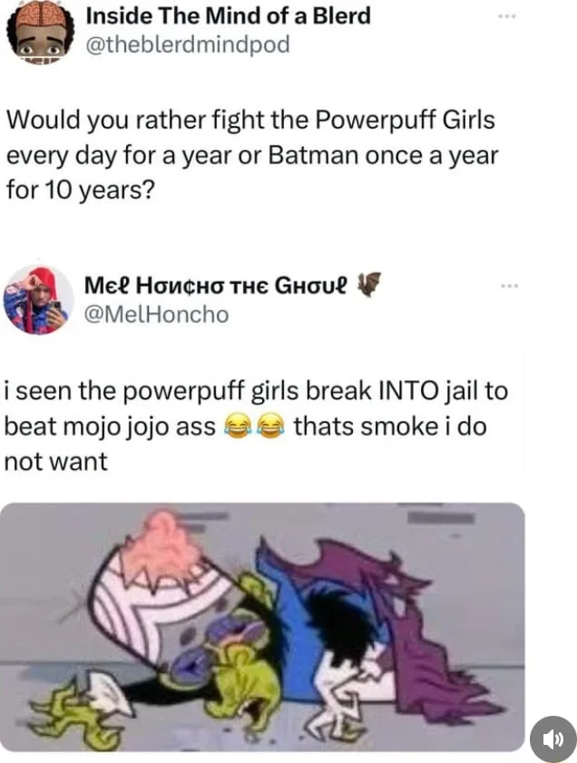 That comparison is totally off-base!