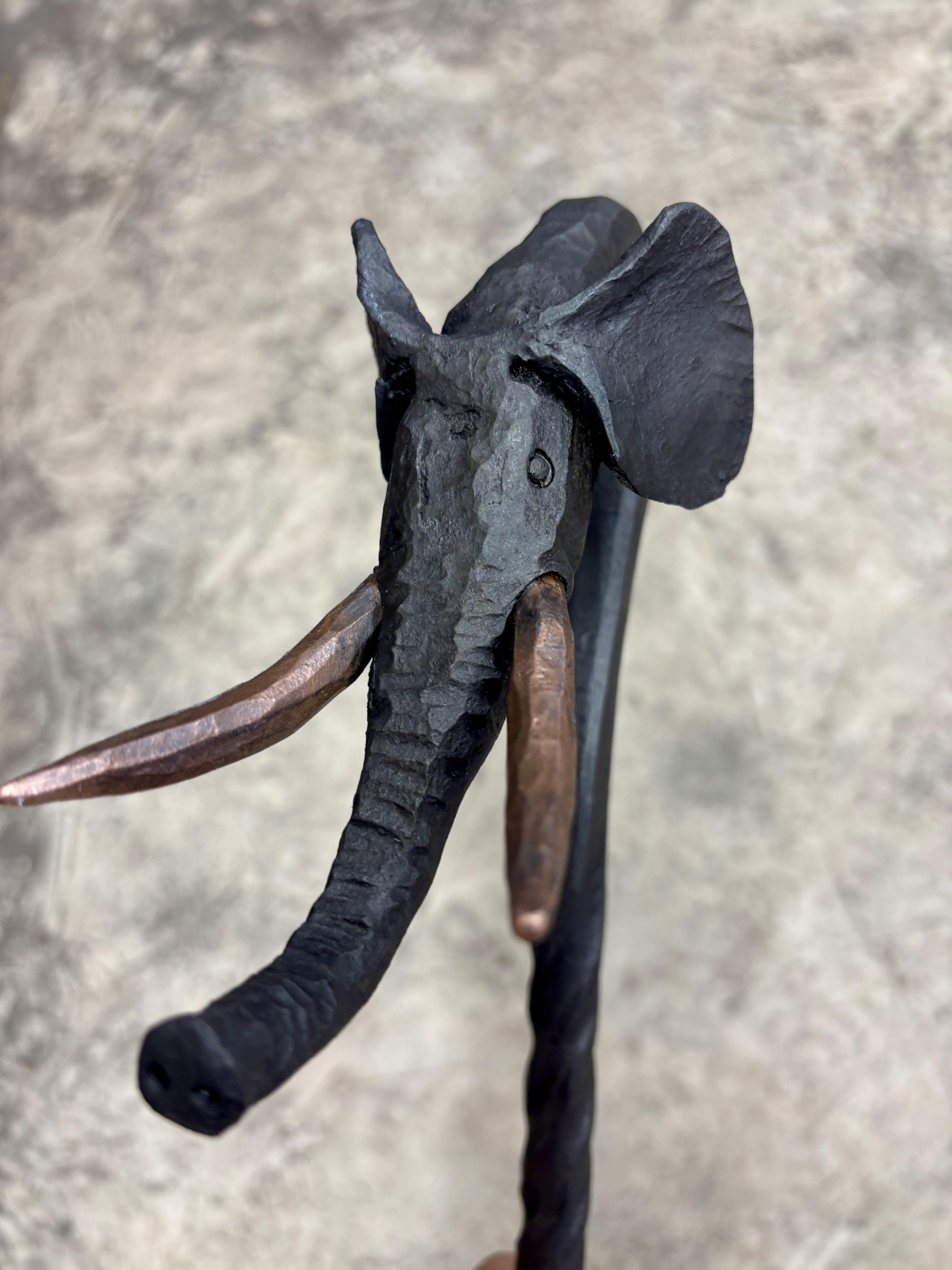 The Art of Crafting a Hand-Forged Elephant!