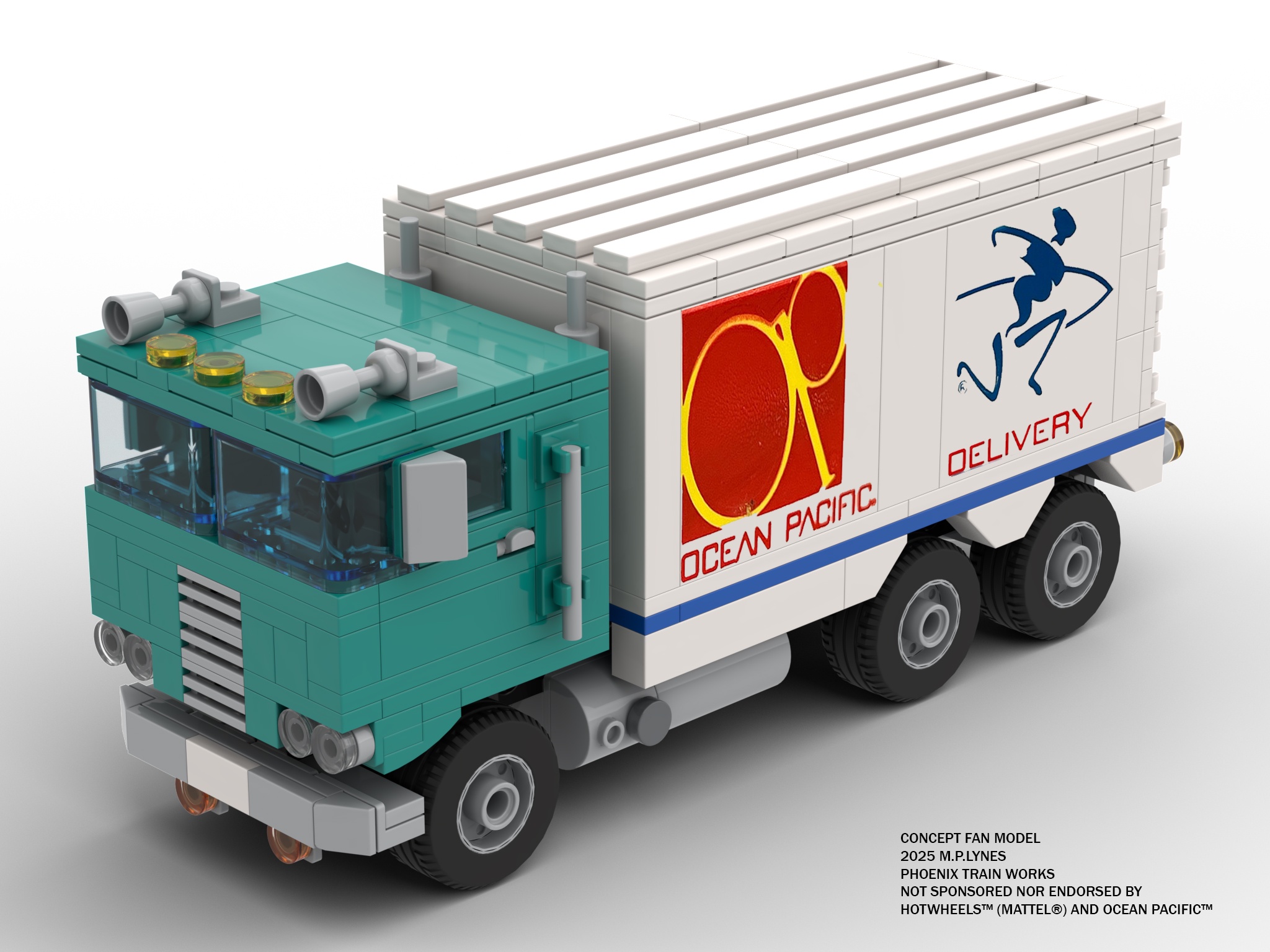 Vintage Vibes: A Lego Masterpiece of the Kenworth COE Truck by Phoenix Train Works