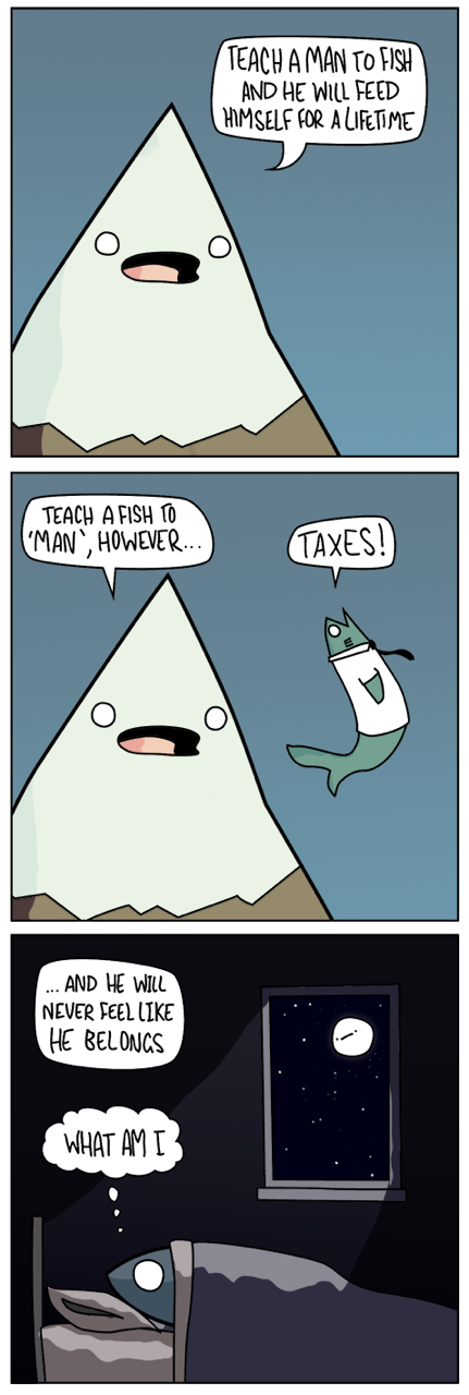 Give a Man a Fish and He'll Eat for a Day...