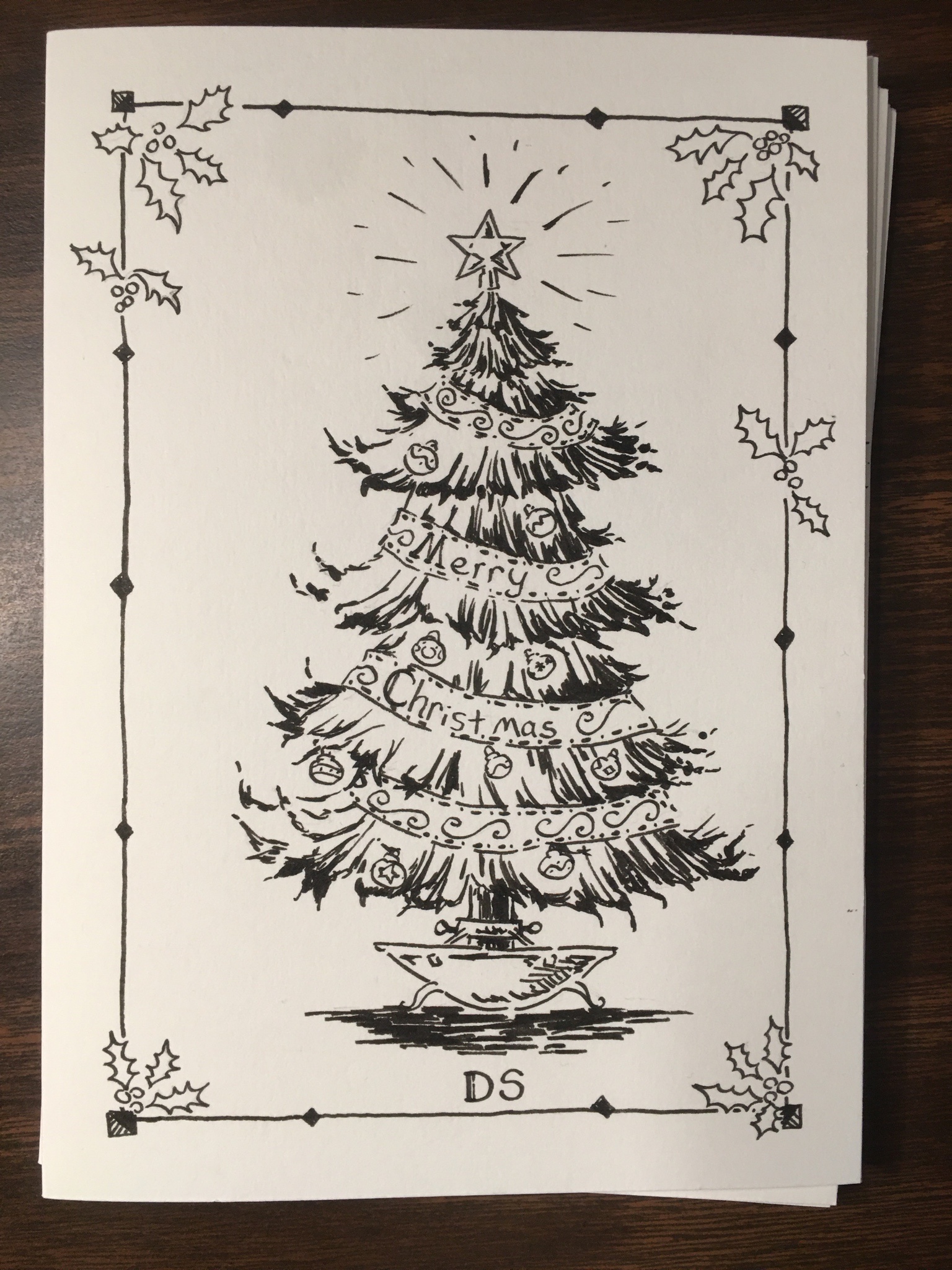 Crafted with Love: My Handmade Christmas Cards for Friends and Family